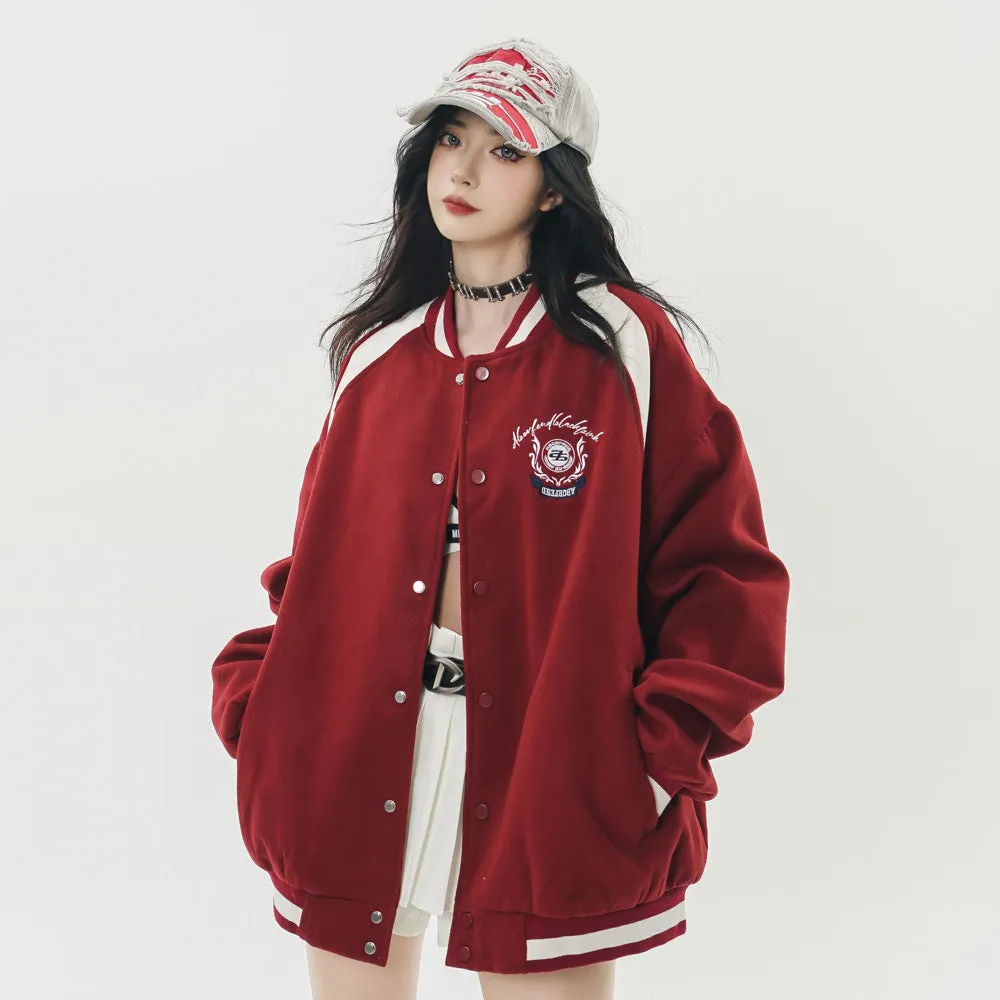 Fashion Personality Baseball Jacket Men