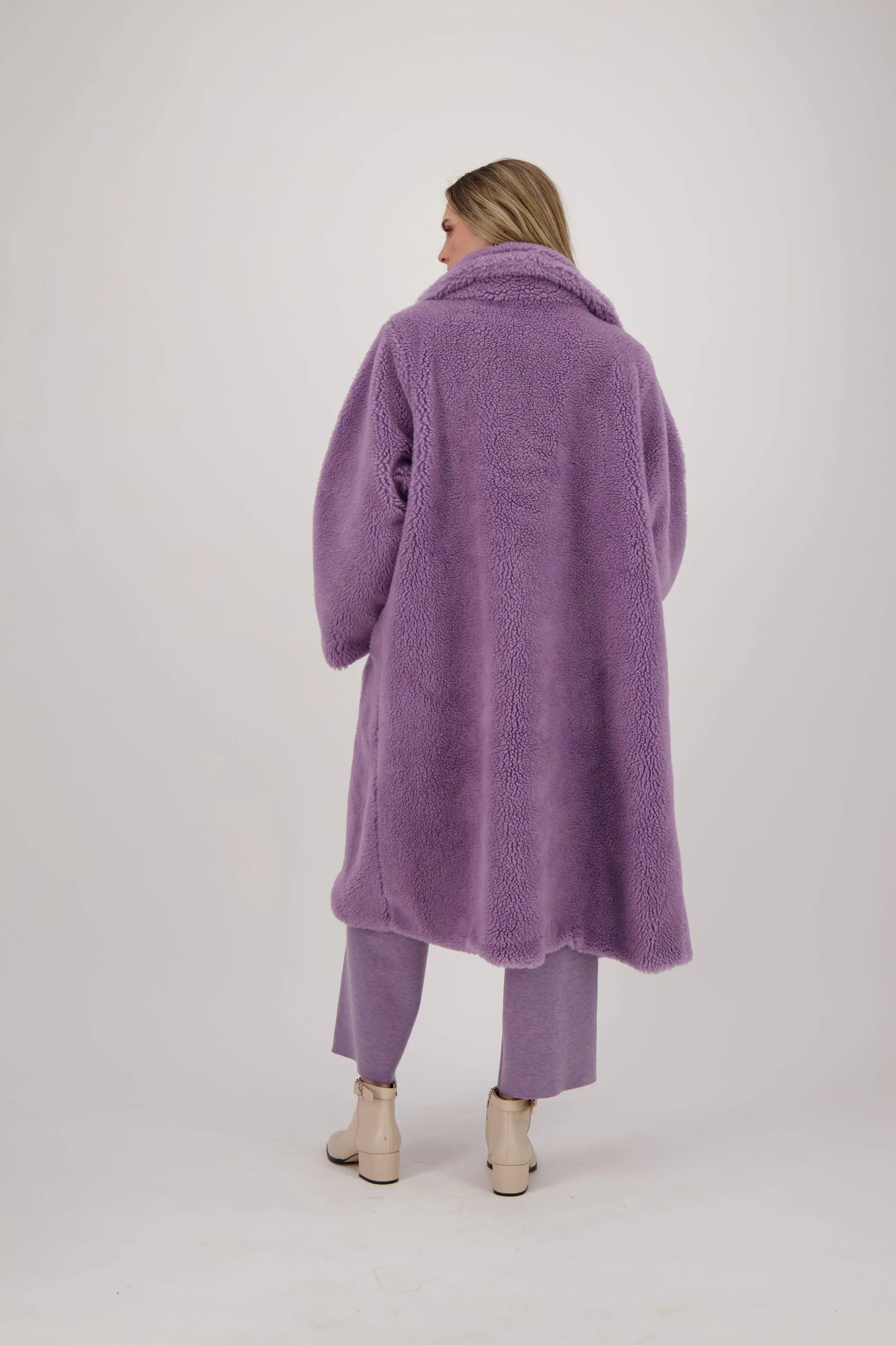 Faux Berber Teddy Coat