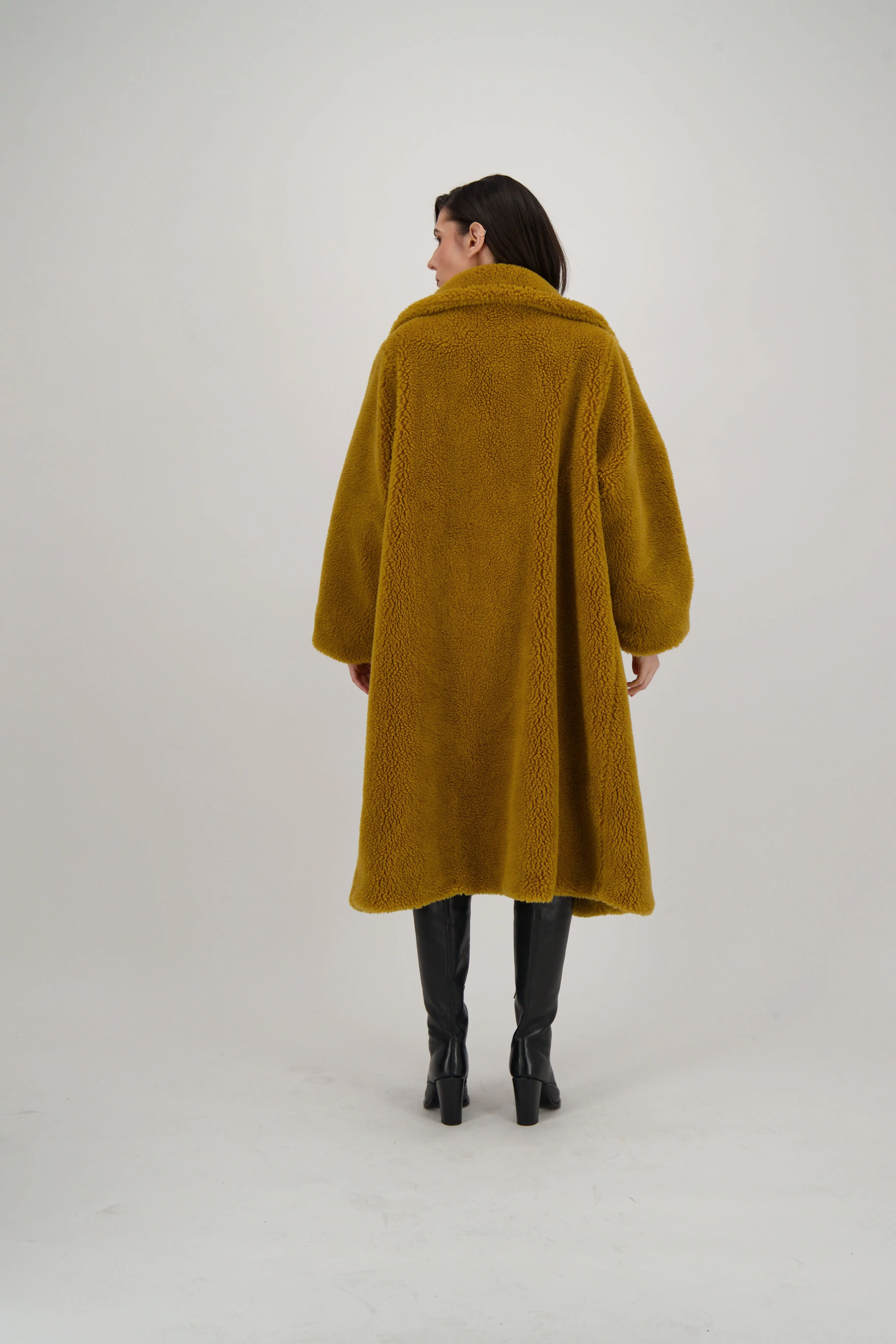 Faux Berber Teddy Coat