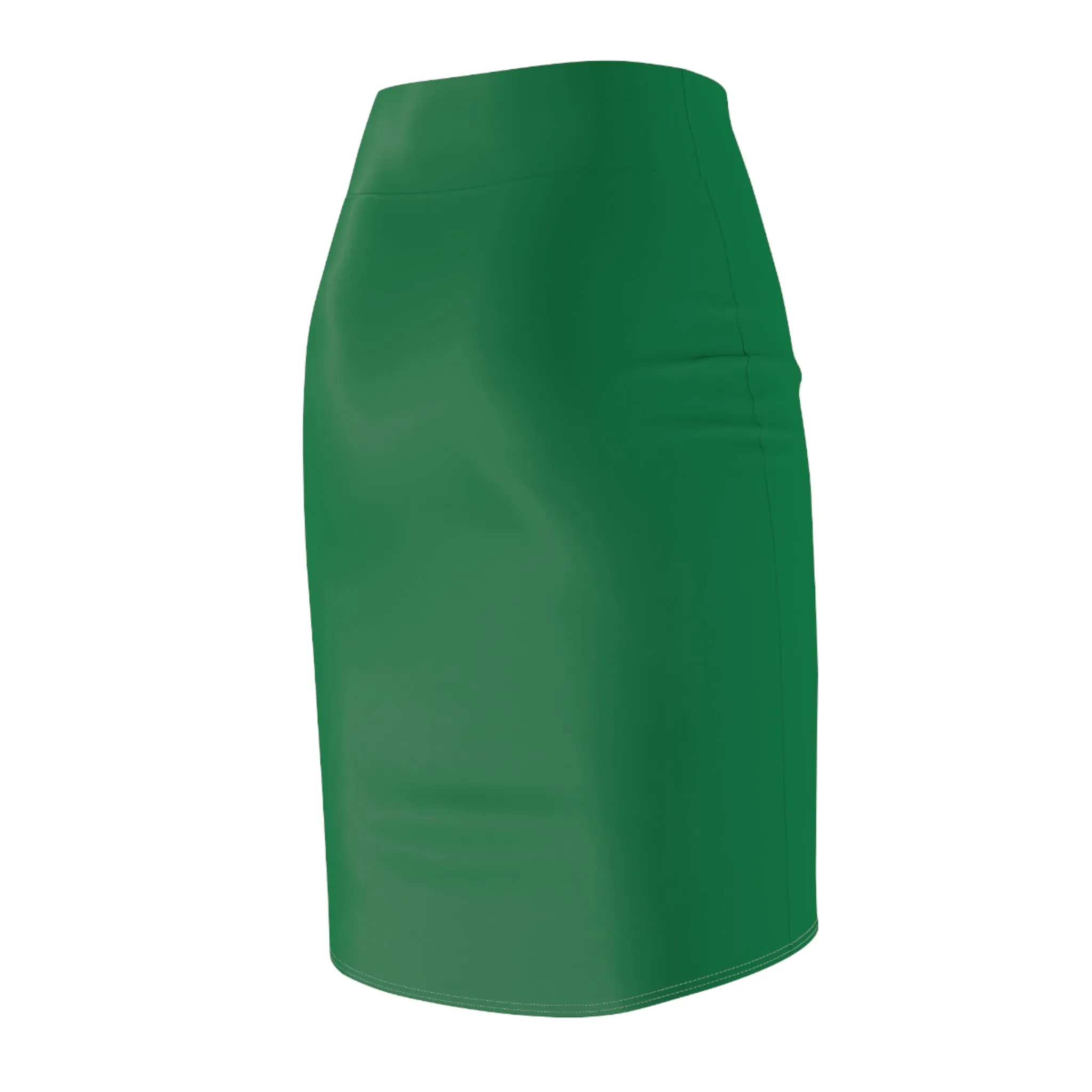 Festive Green Pencil Skirt - "Just Waiting for Christmas"