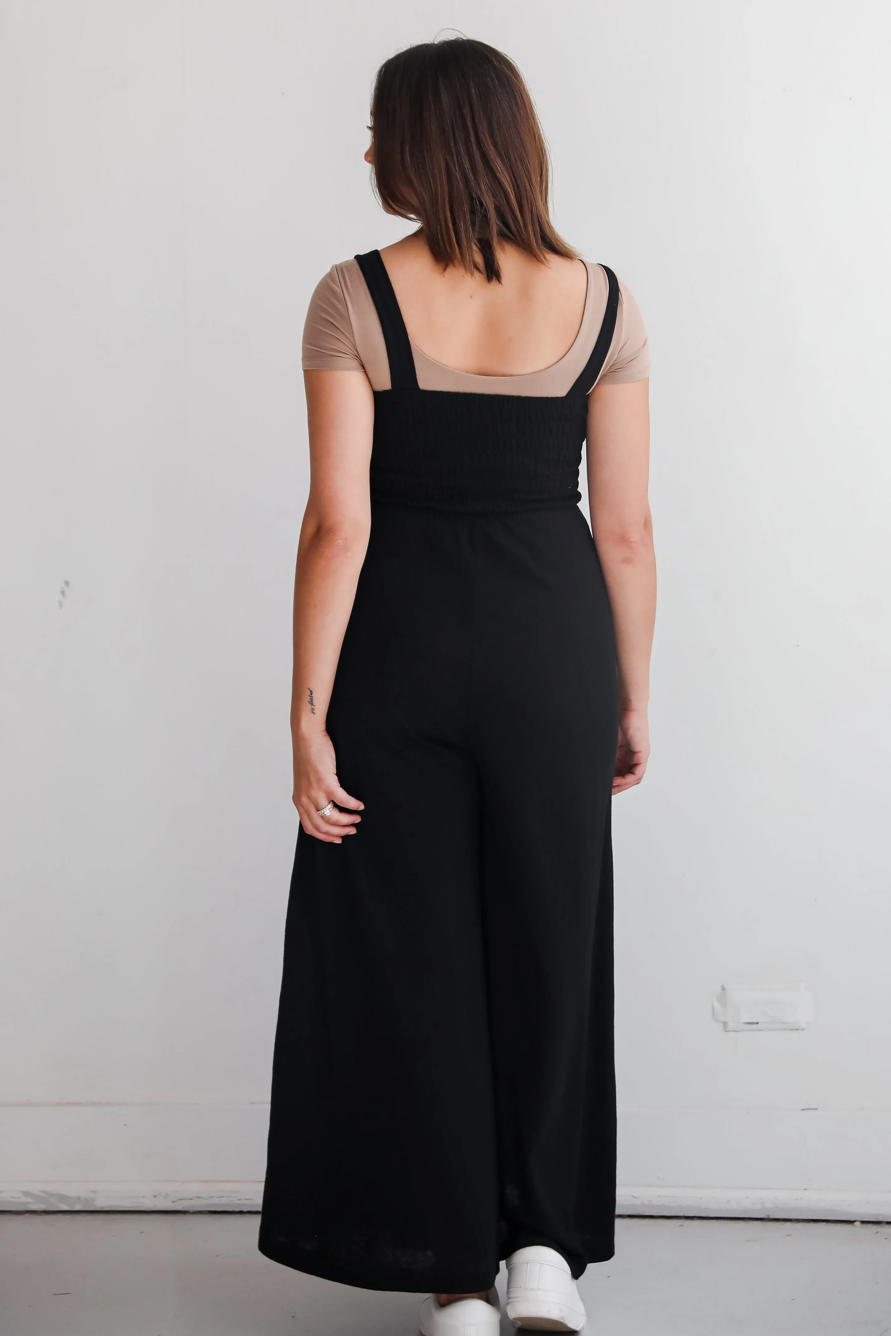 FINAL SALE - Iconic Situation Smocked Jumpsuit