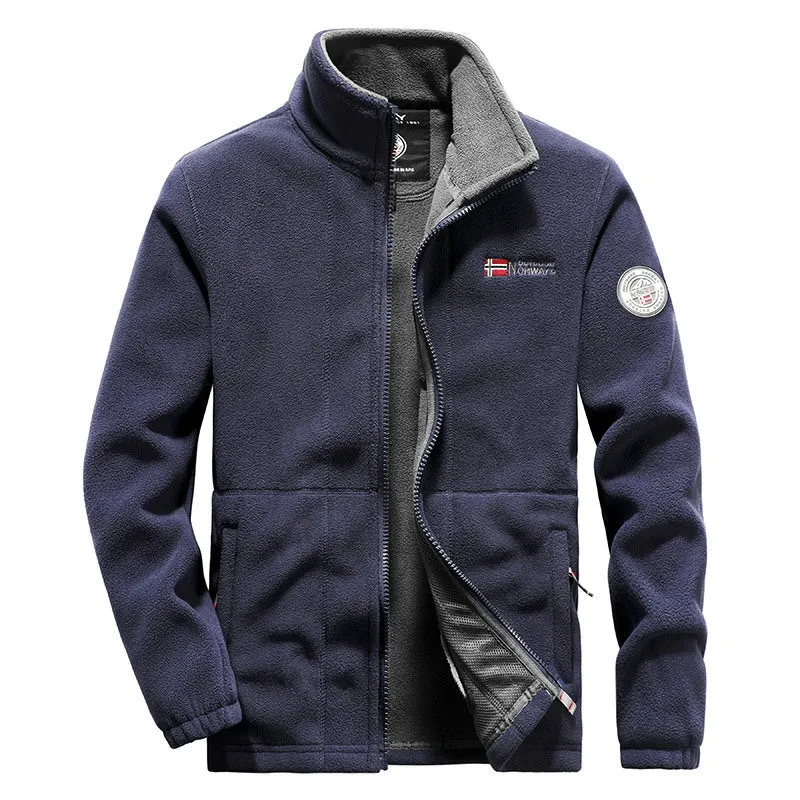 Fleece Sweater Outdoor Cold-proof Large Sizes Availiable Autumn And Winter Warm Jacket