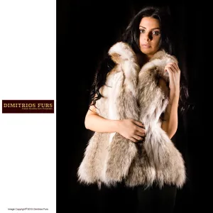 Fur Vest - Coyote Vest