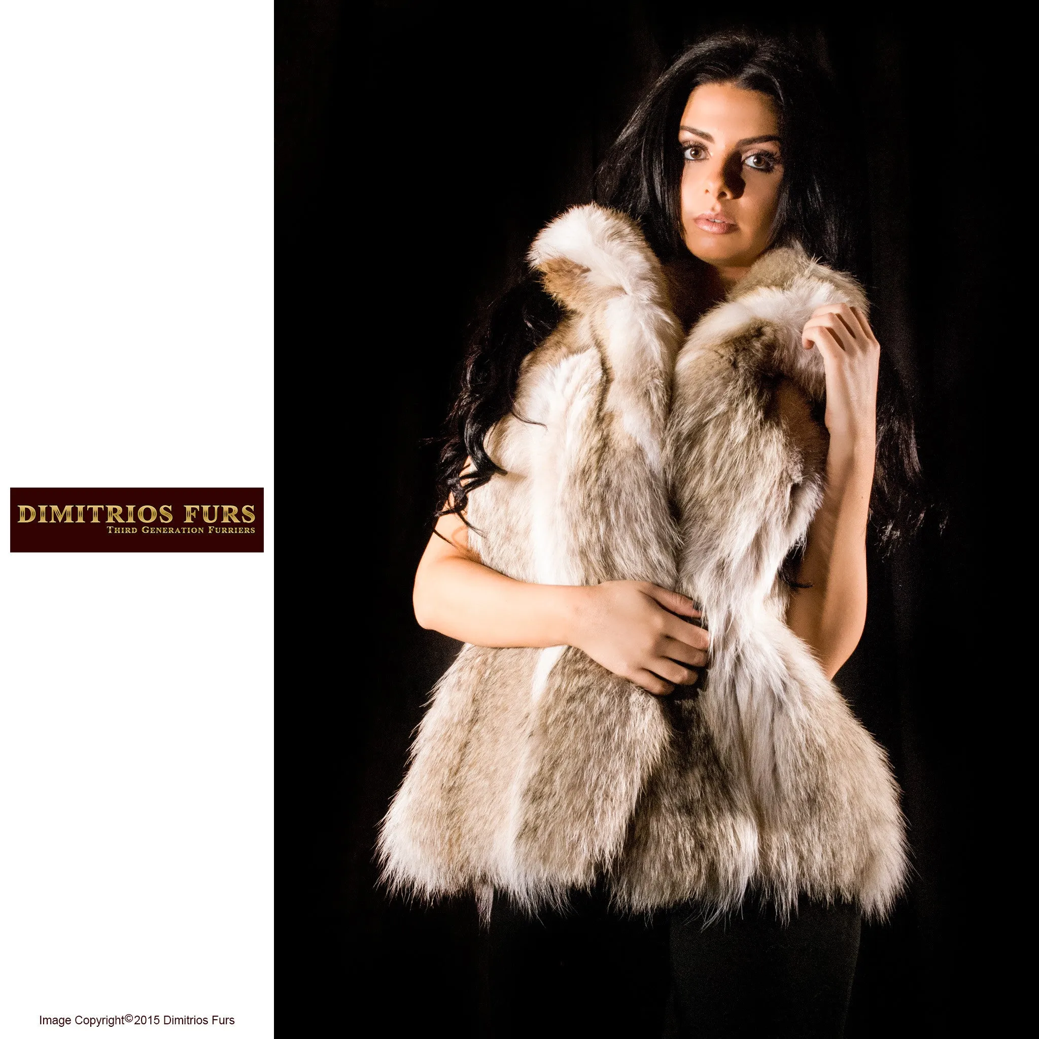 Fur Vest - Coyote Vest