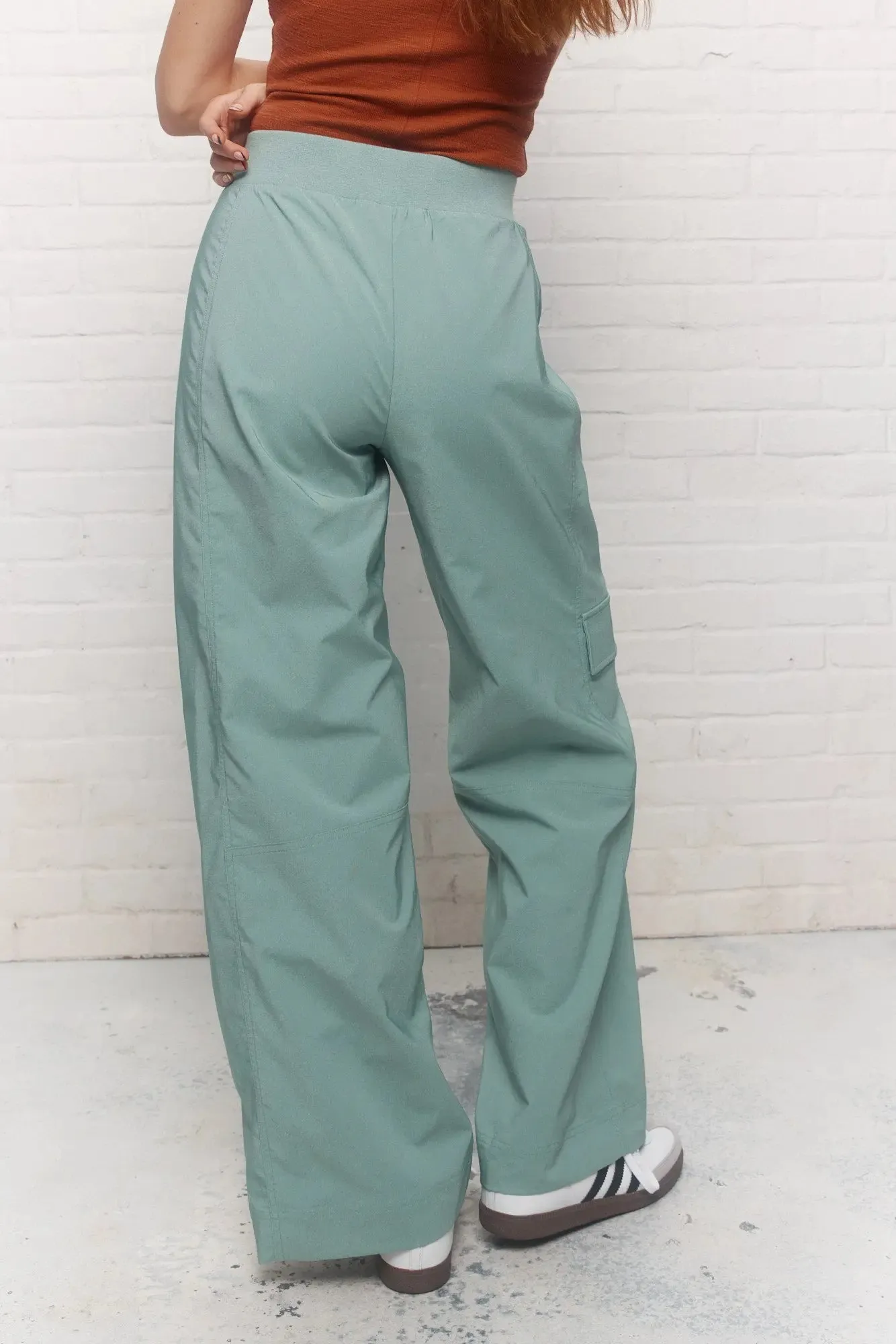 Gabiella | Pantalon jambe droite vert