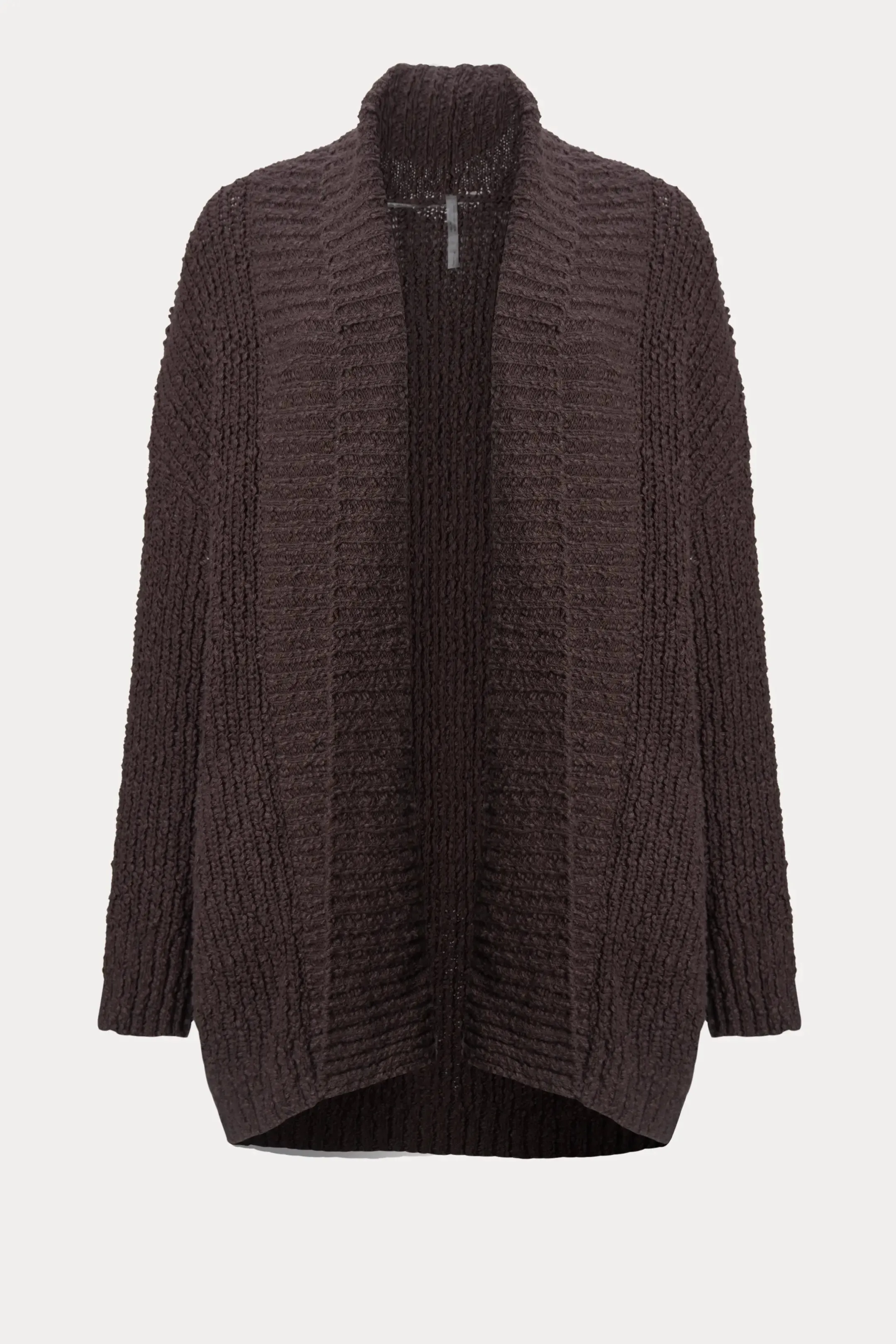 Gellar | Cardigan en tricot brun