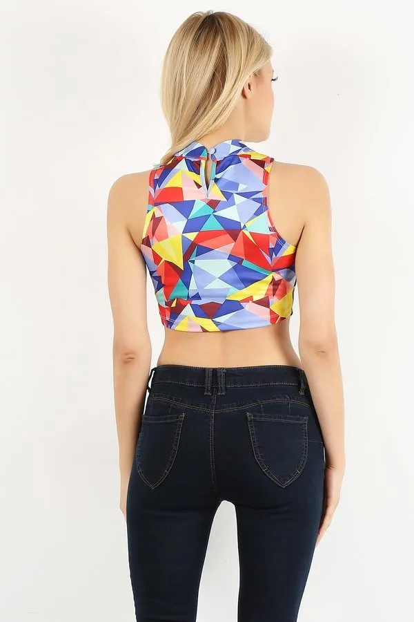 Geometric Colorful Top