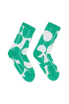 Graphic Dots Printed Socks Lanius