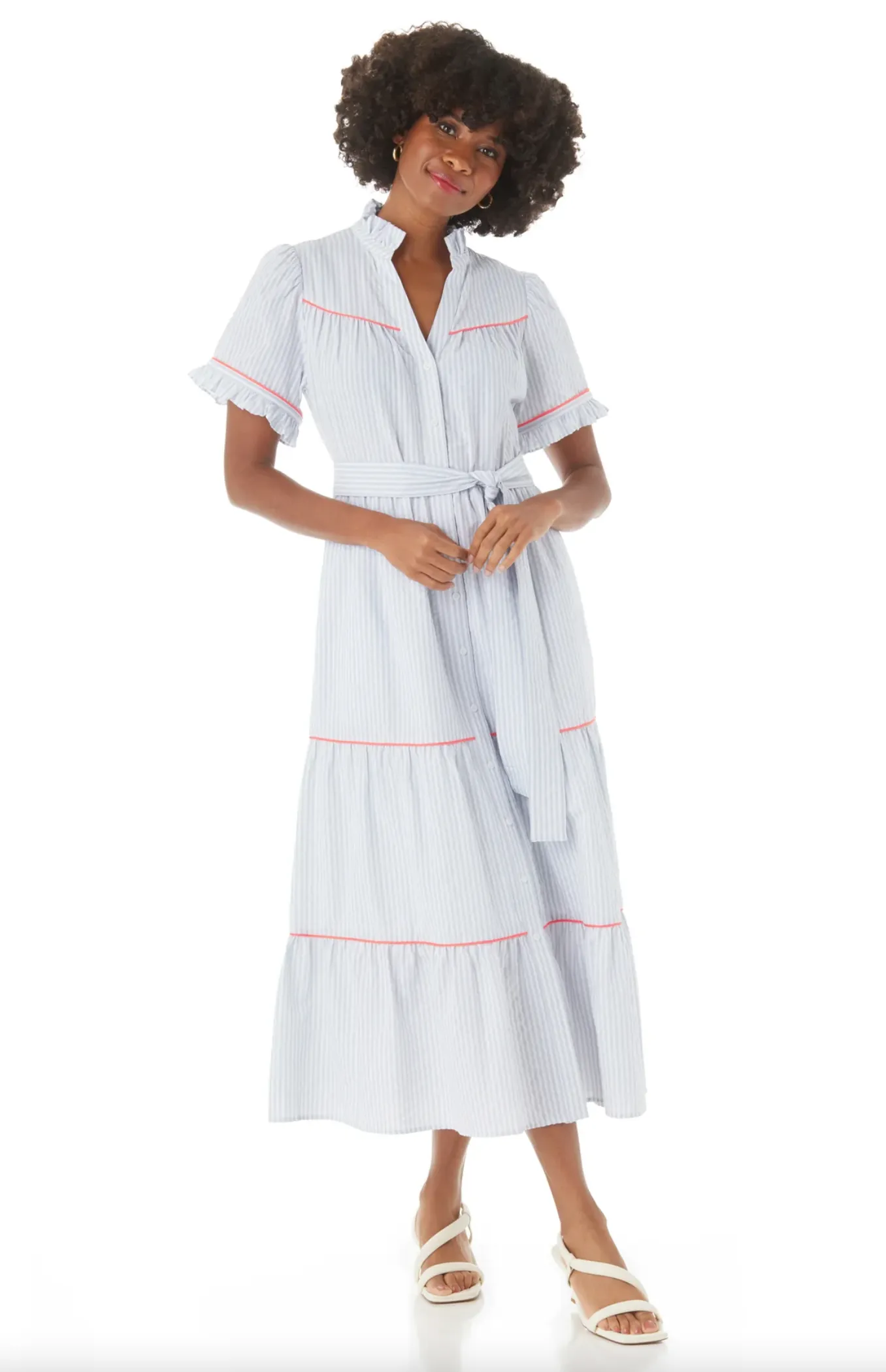 Hampton Dress | Jetties Stripe