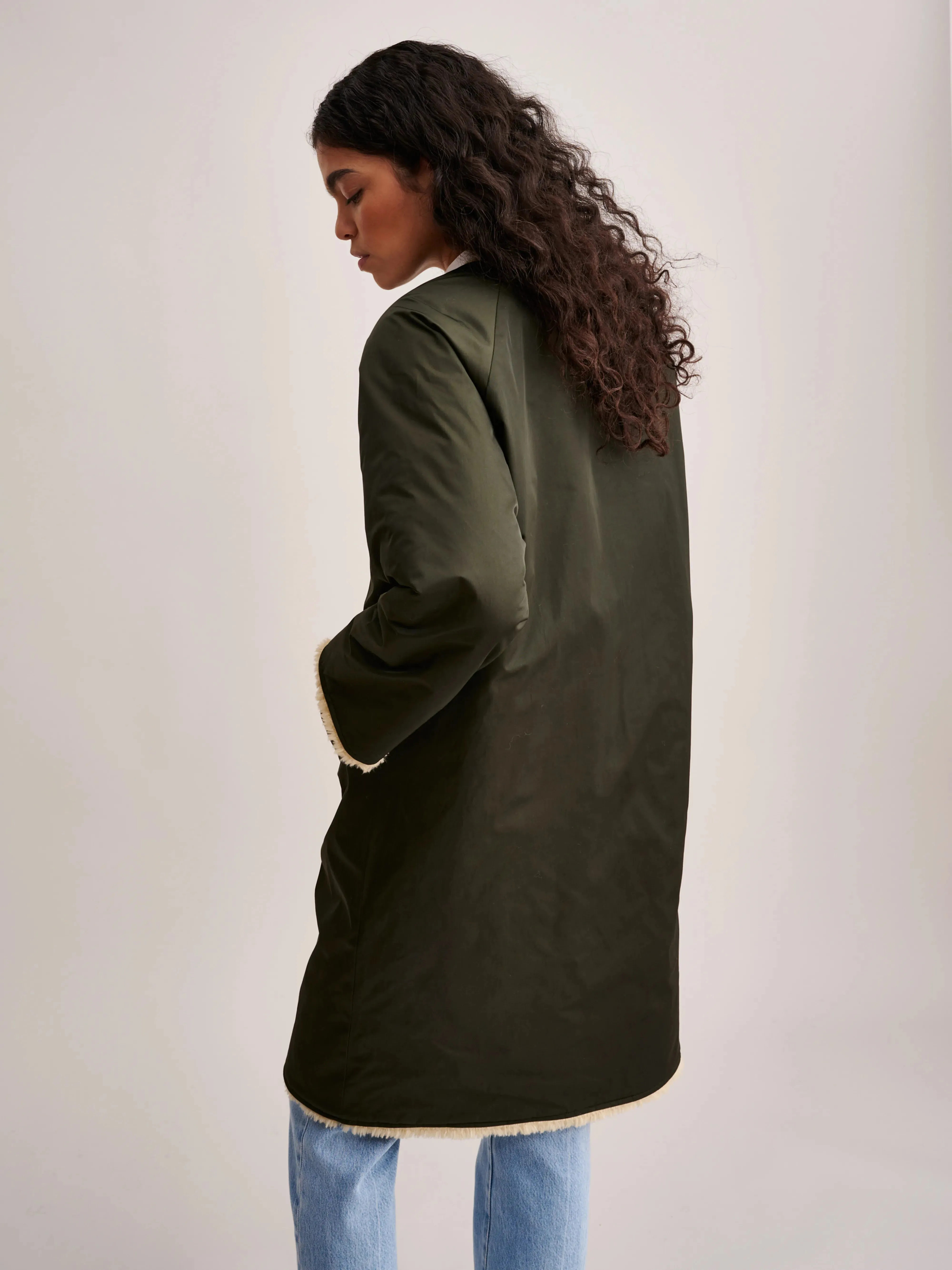 Hanky Coat (232 / W / DARK OLIVE)