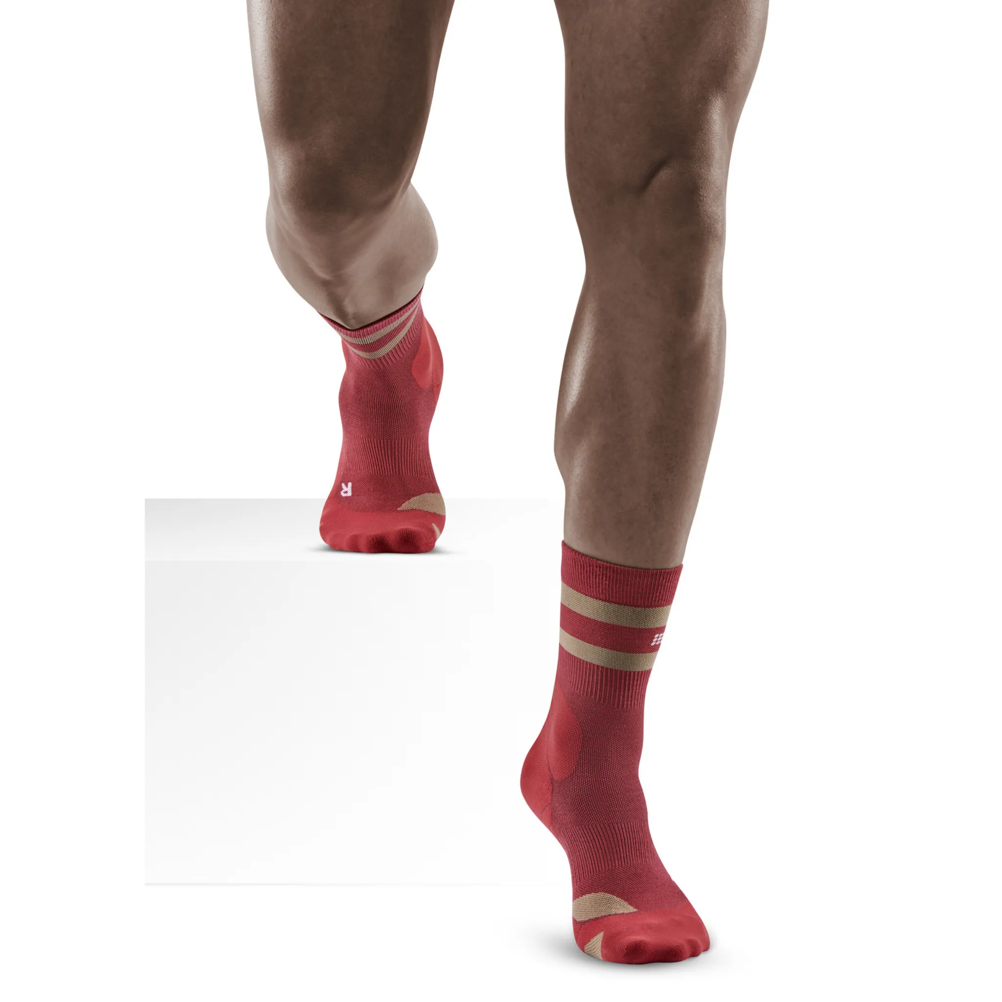 Hiking 80s Mid Cut Compression Socks for Men