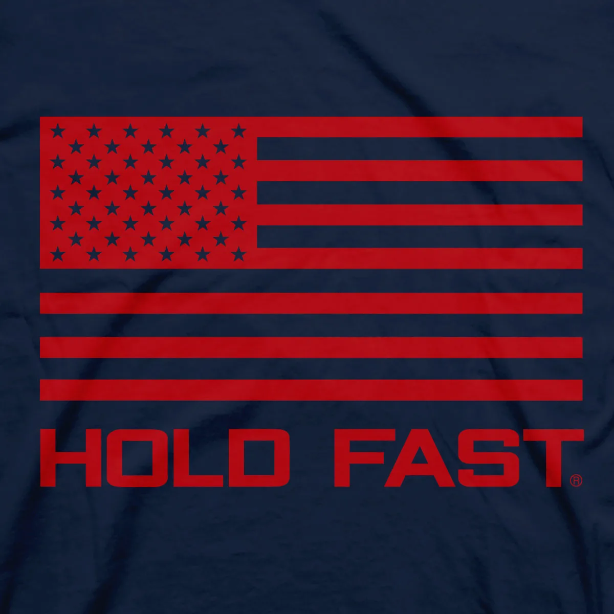 HOLD FAST Mens T-Shirt Pledge Flag