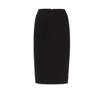 Holda Tailored Wool Crepe Skirt