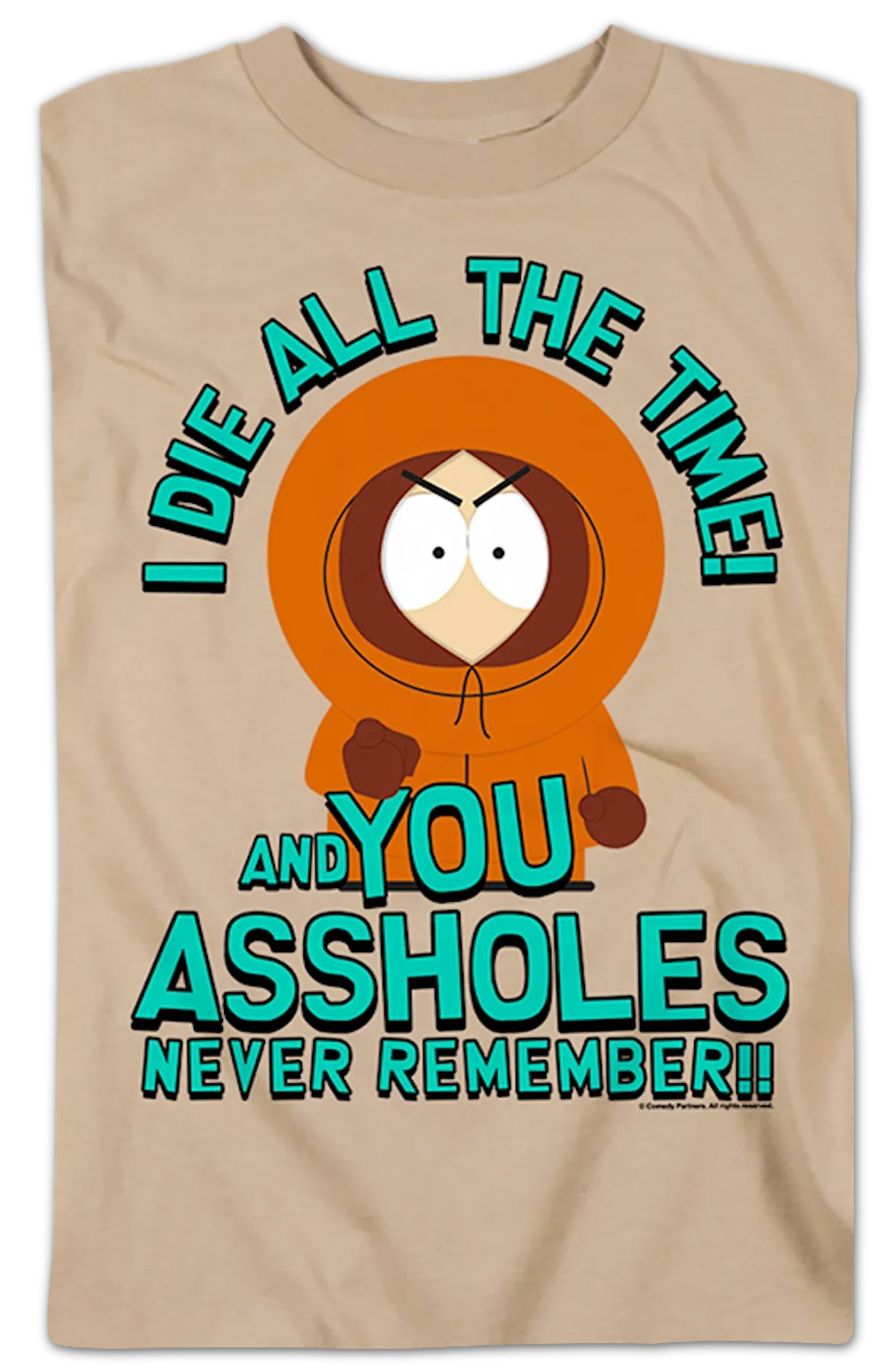 I Die All The Time South Park T-Shirt