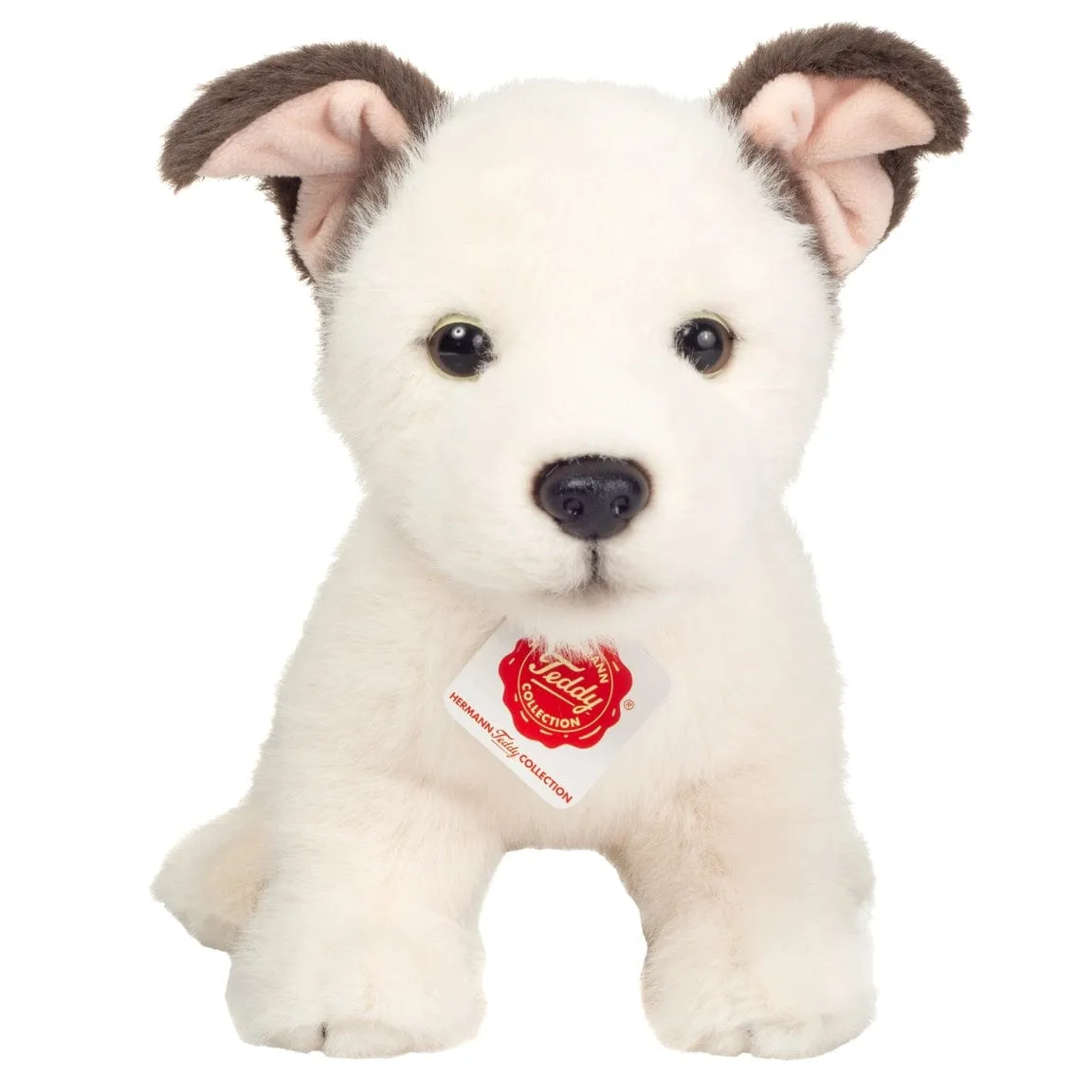 Jack Russel Puppy Plush Realistic Toy by Teddy Hermann Eco friendly Vegan