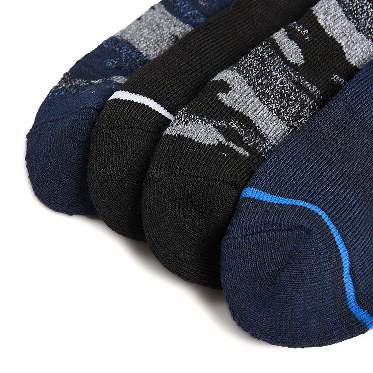 Jayk Men's Full Cushion Thermal Socks 4-pack