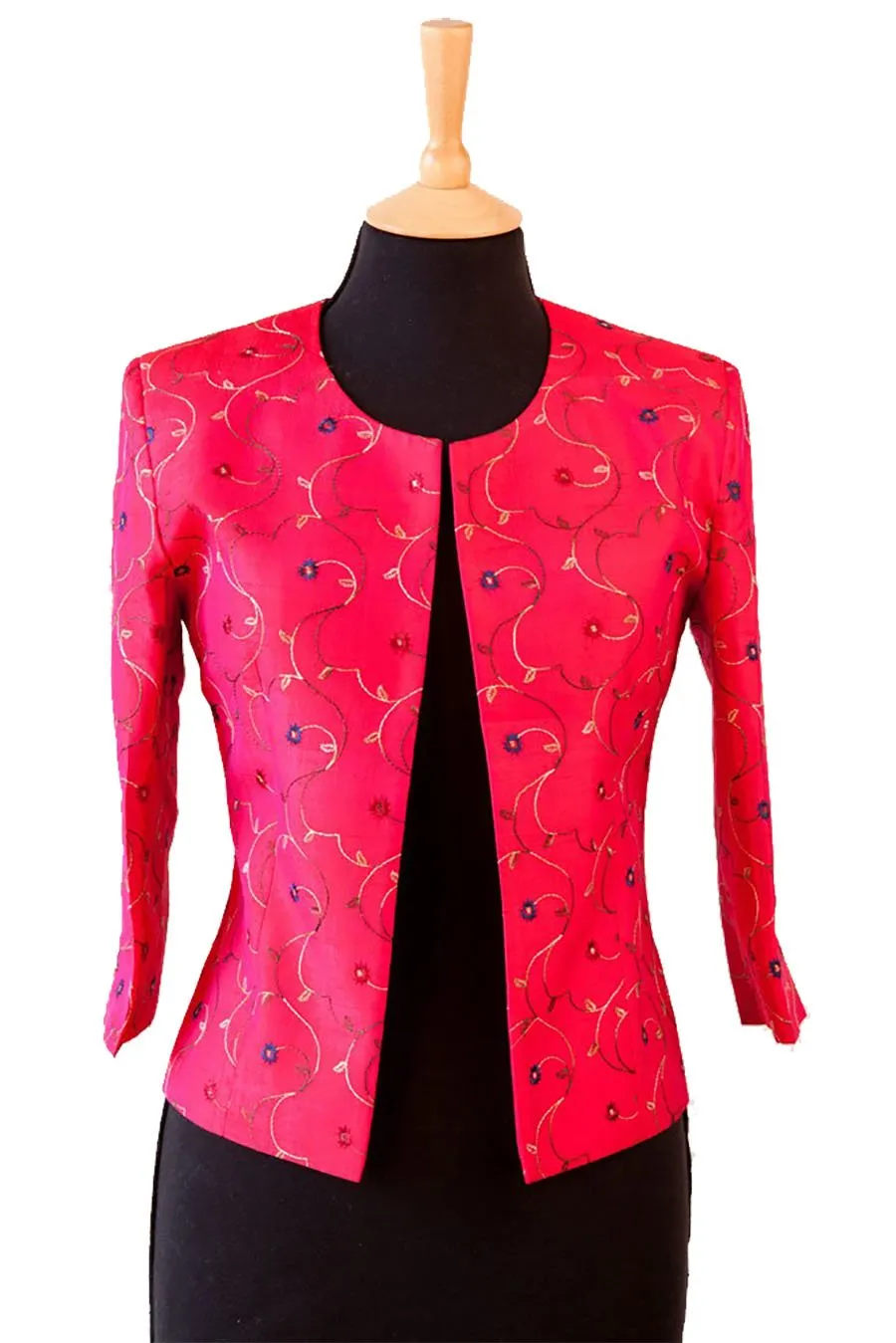 Juna Jacket in Hot Cerise - Sale