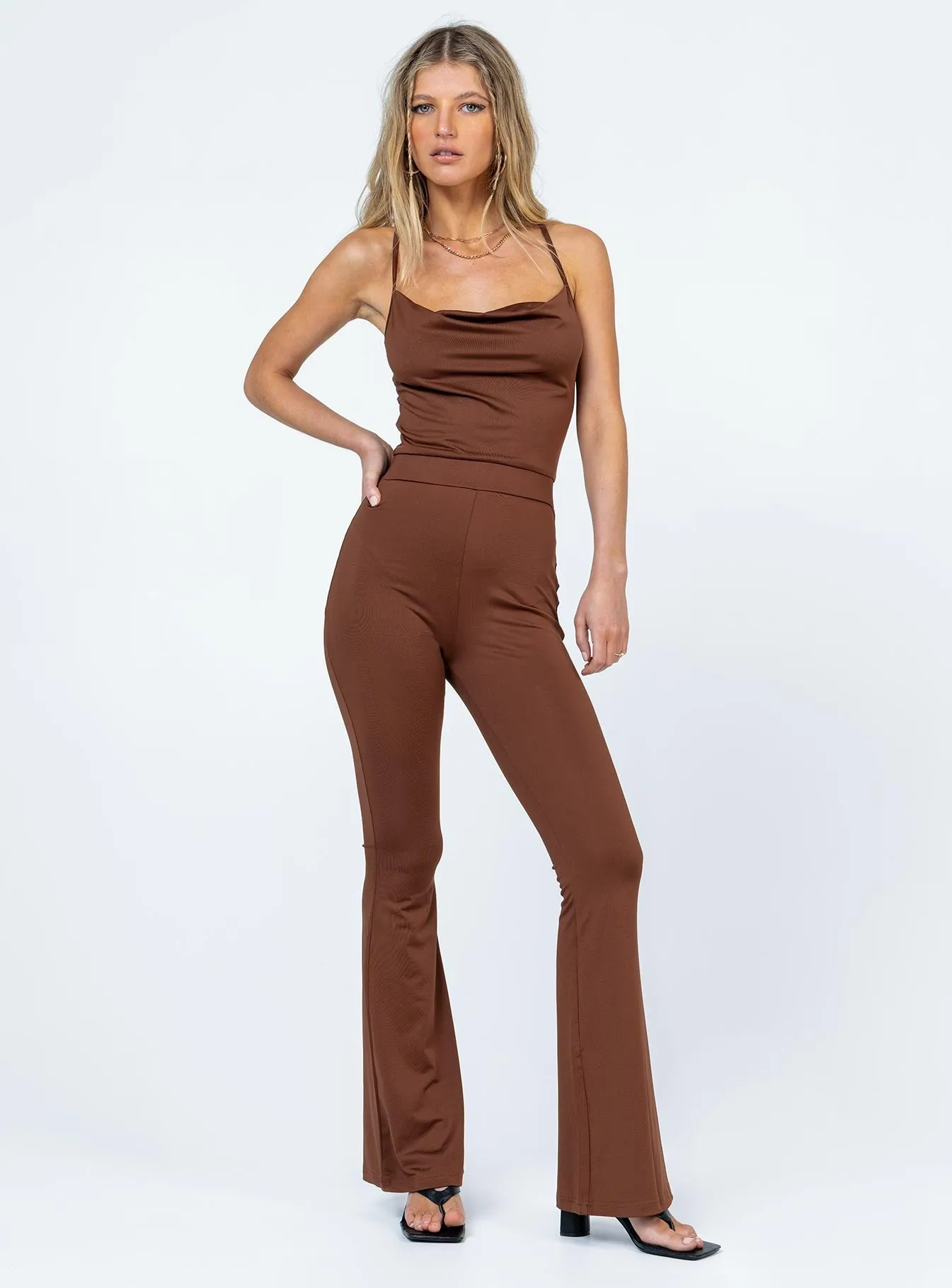 Karla Jumpsuit Brown