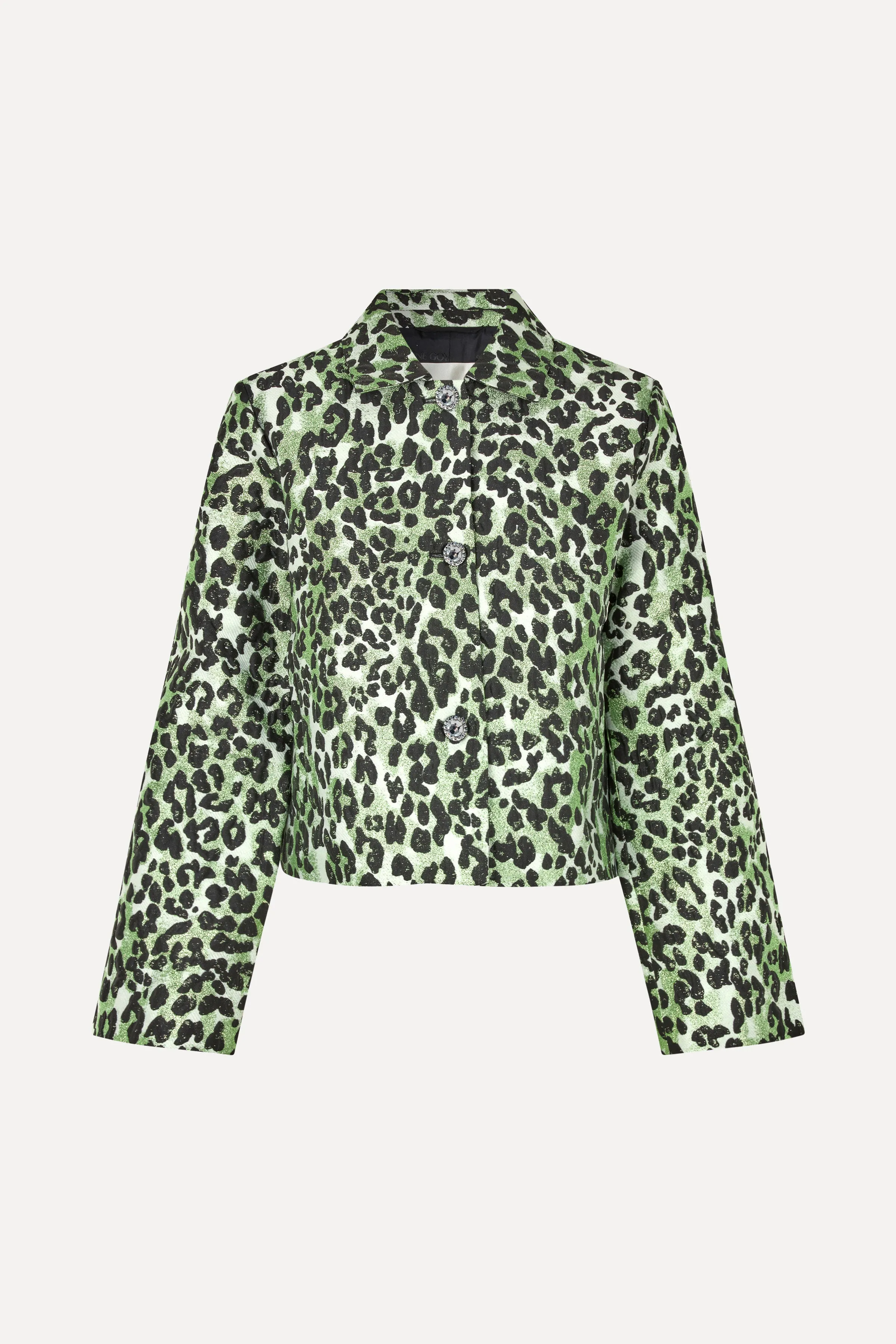 Kiana Jacket - Abstract Leopard