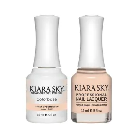 Kiara Sky Classic Gel & Polish Duo - #559 Cheer Up Buttercup