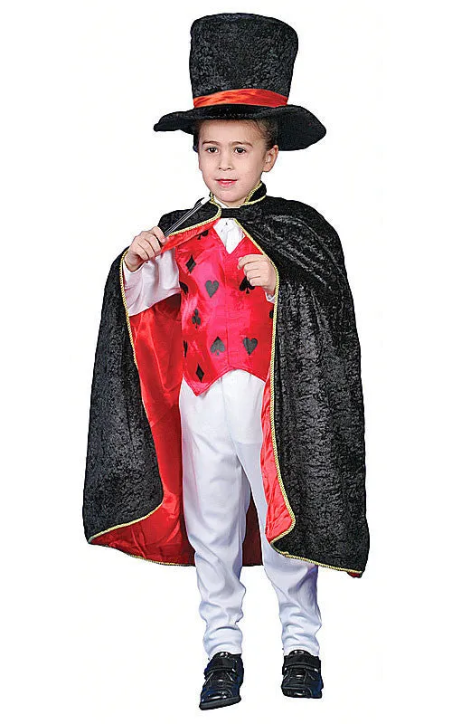 Kids Deluxe Magician Costume