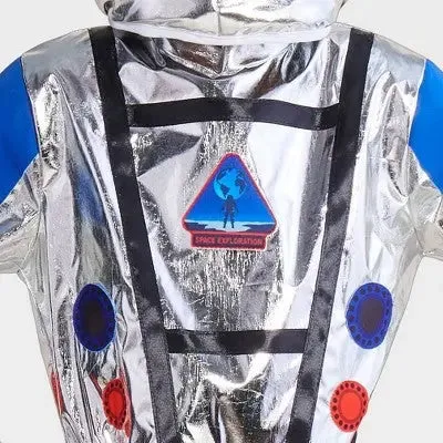 Kids' Light Up Astronaut Halloween Costume Jumpsuit with Hood S - Hyde & EEK! Boutique