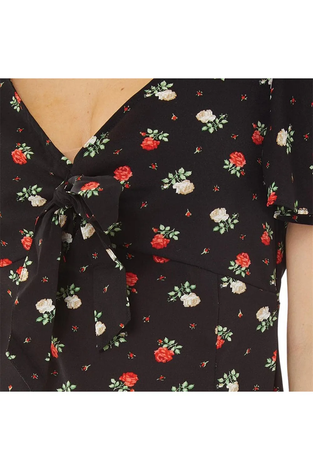 Ladies Floral Print Summer Dress