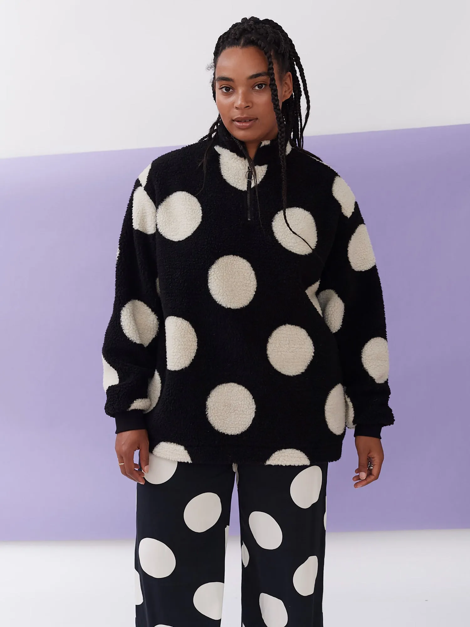 Lazy Oaf Giant Polka Fleece