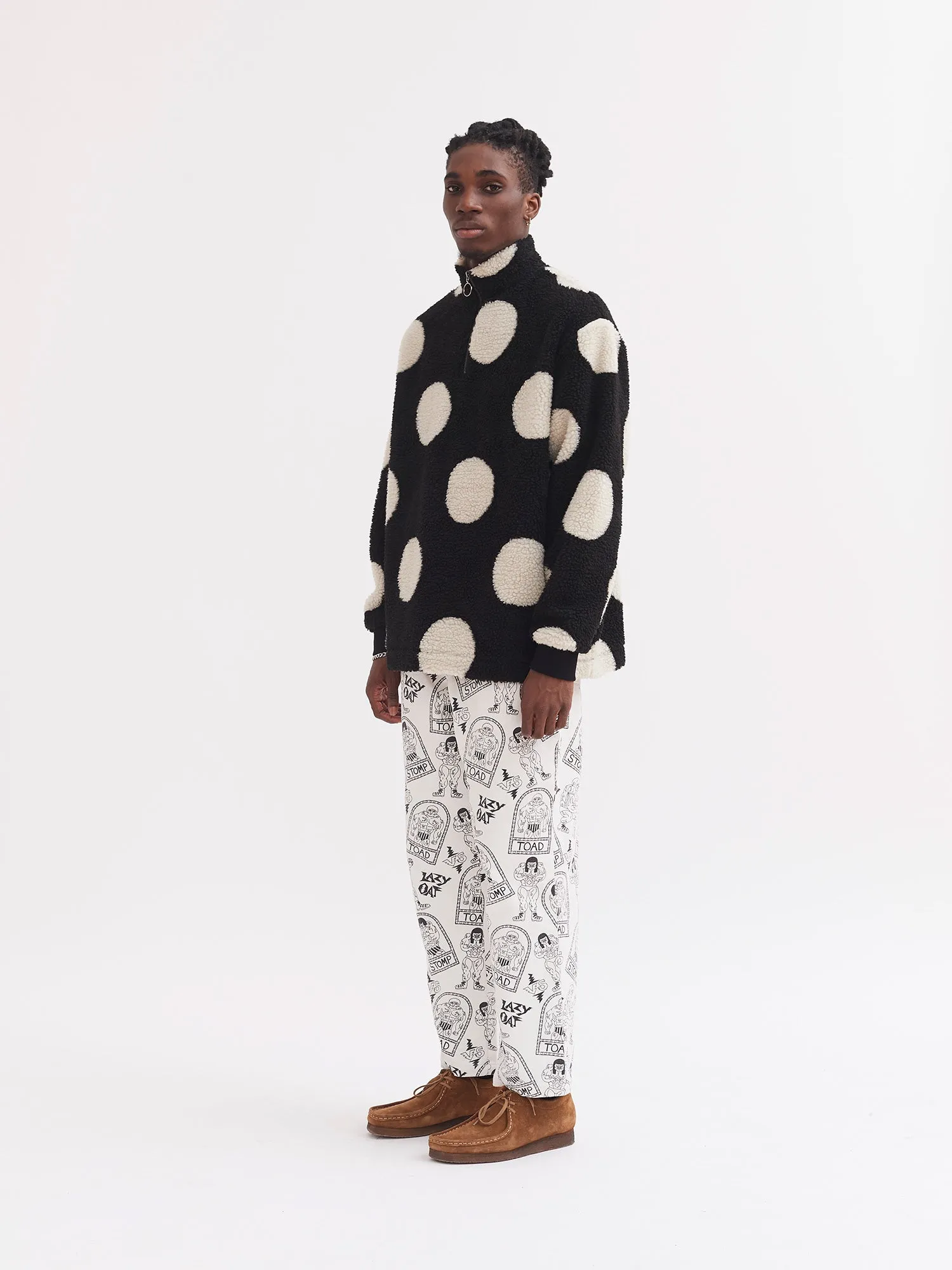 Lazy Oaf Giant Polka Fleece