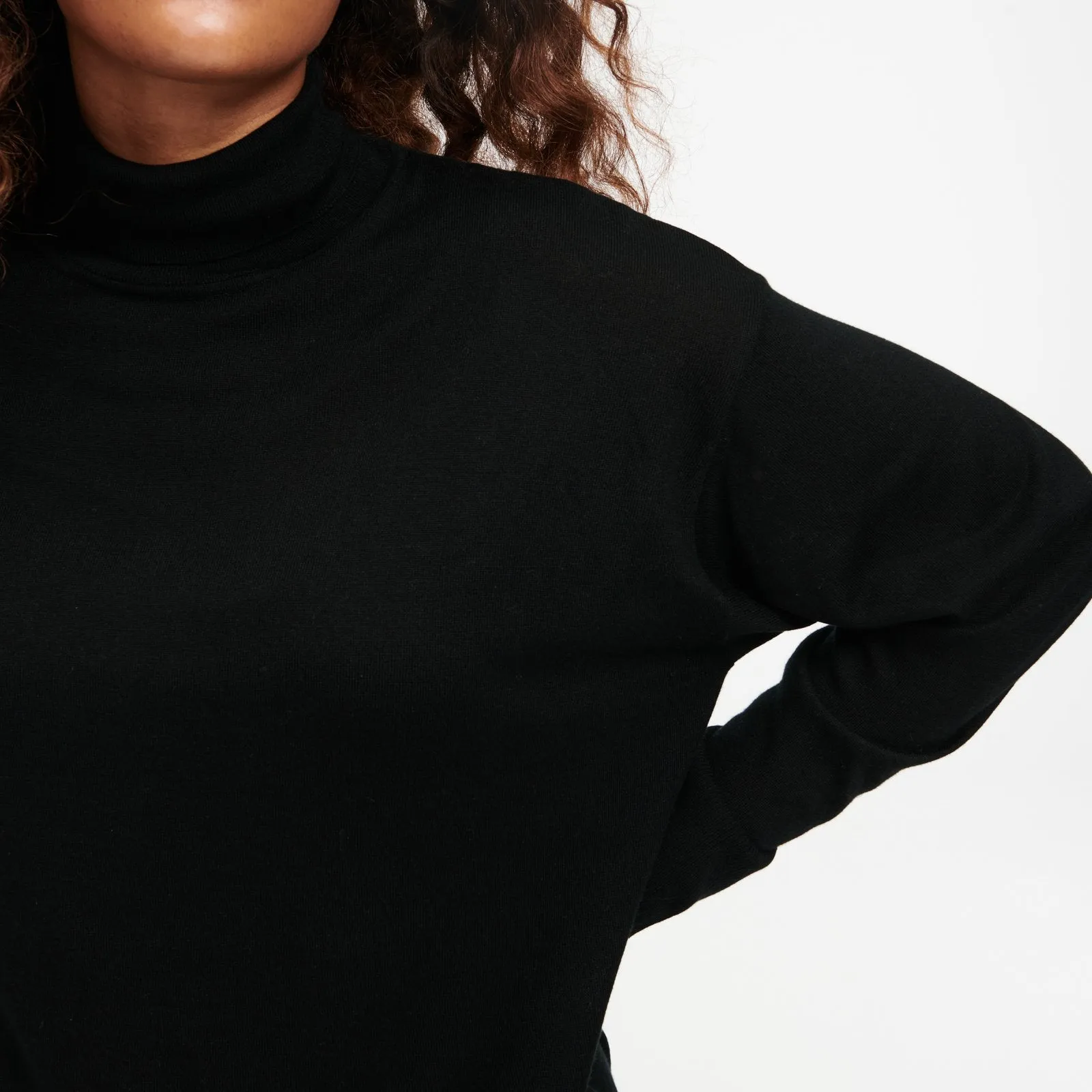 Lightweight Turtleneck Tunic