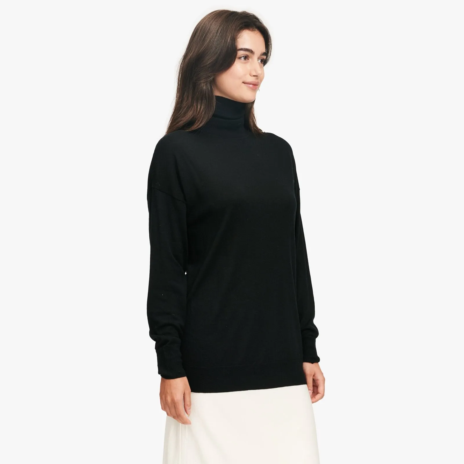 Lightweight Turtleneck Tunic