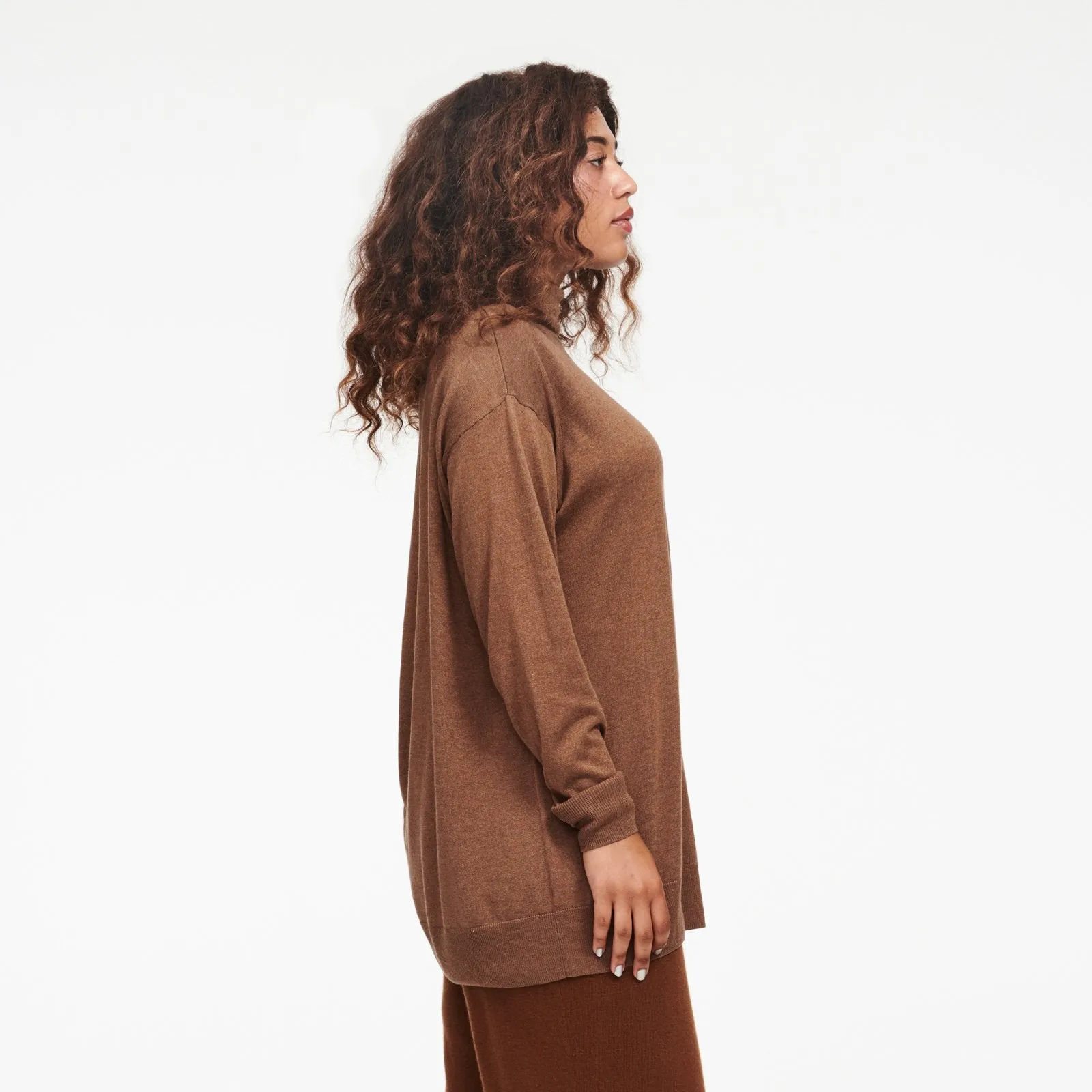 Lightweight Turtleneck Tunic