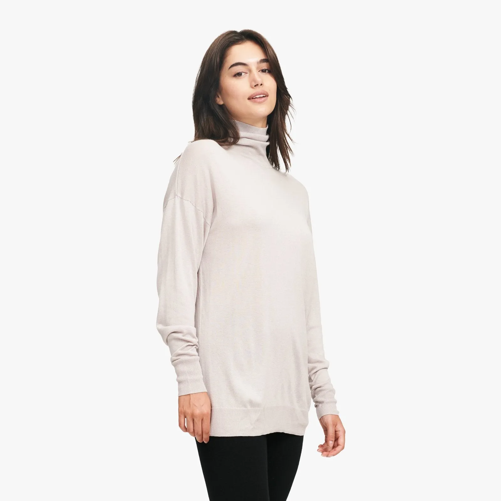 Lightweight Turtleneck Tunic