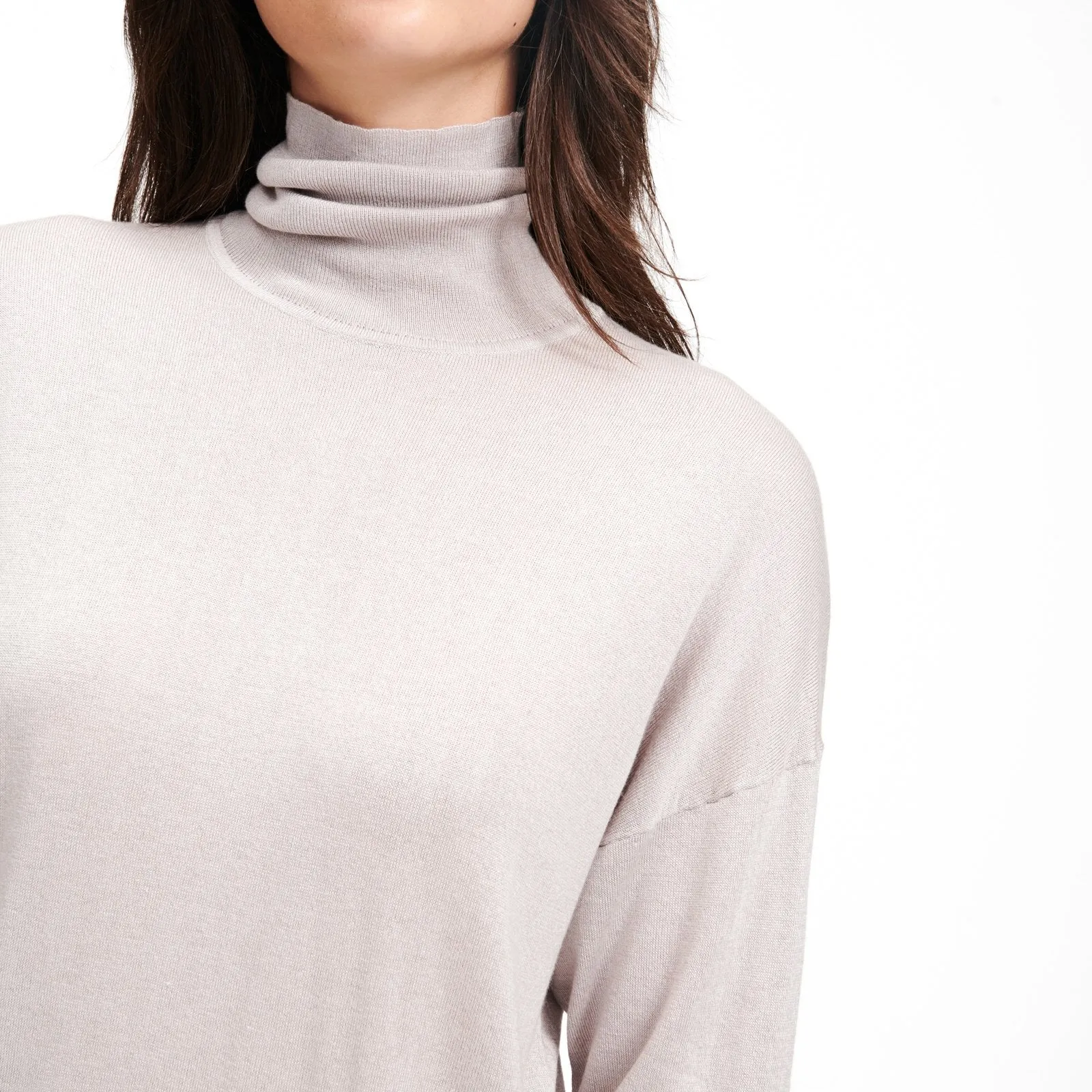 Lightweight Turtleneck Tunic