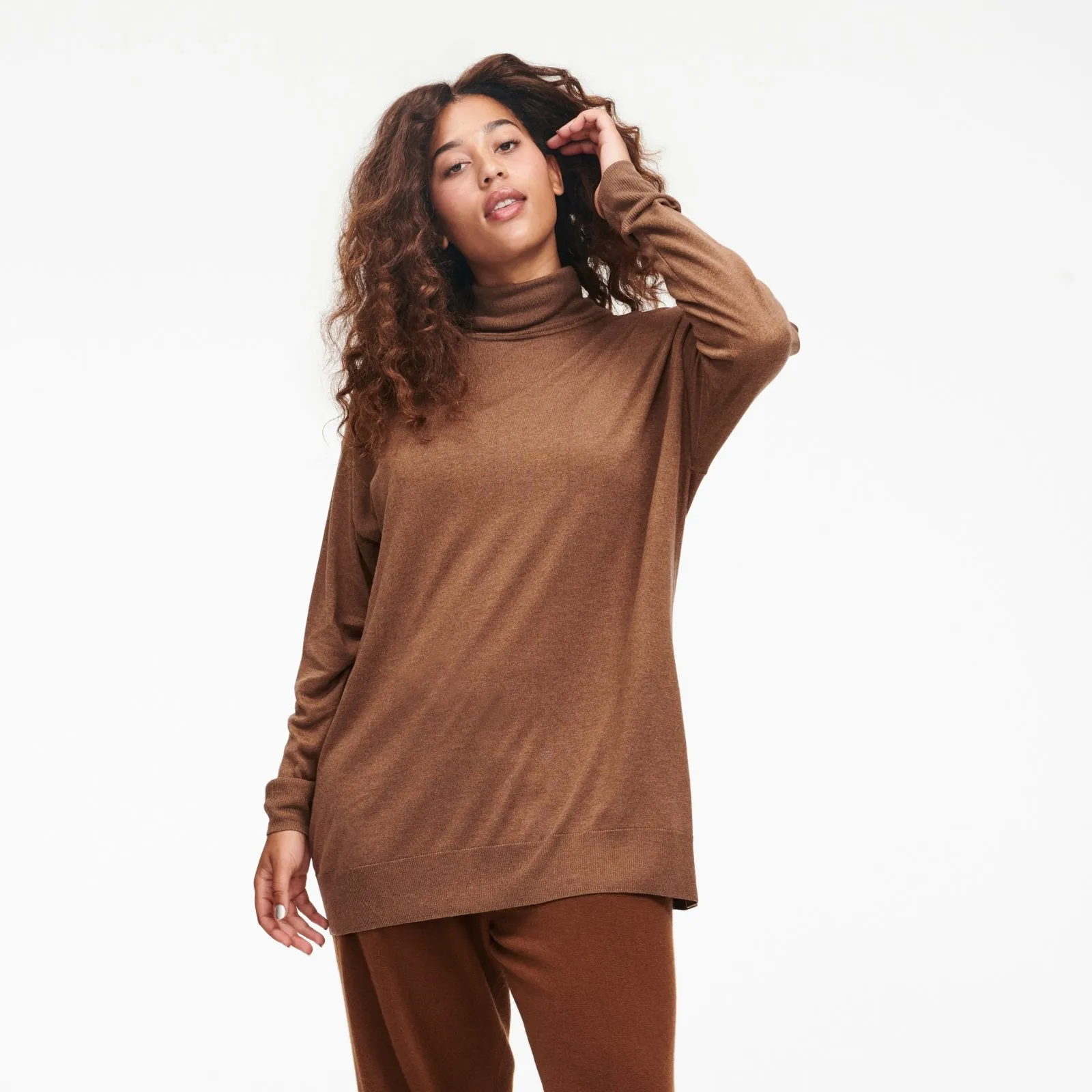 Lightweight Turtleneck Tunic