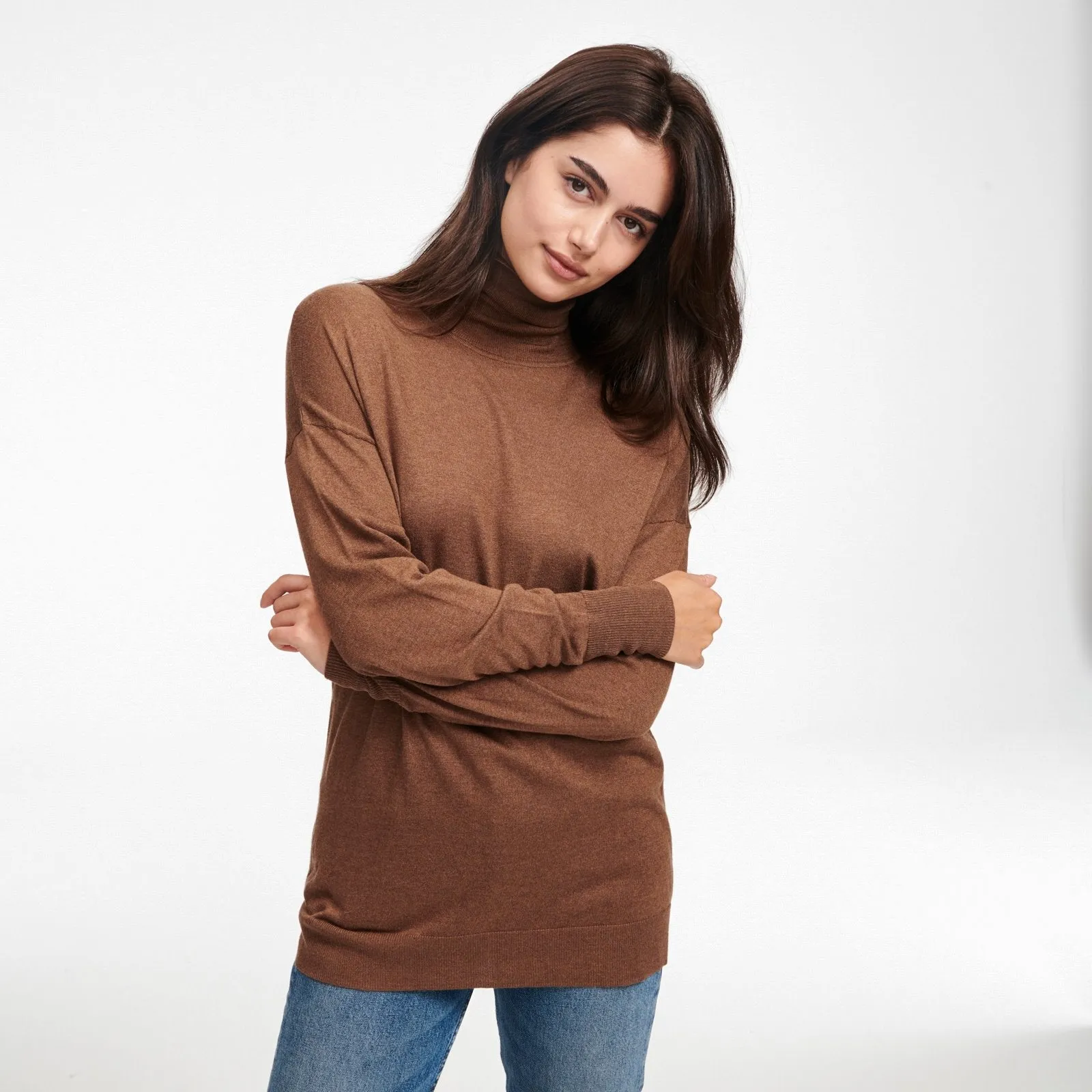 Lightweight Turtleneck Tunic