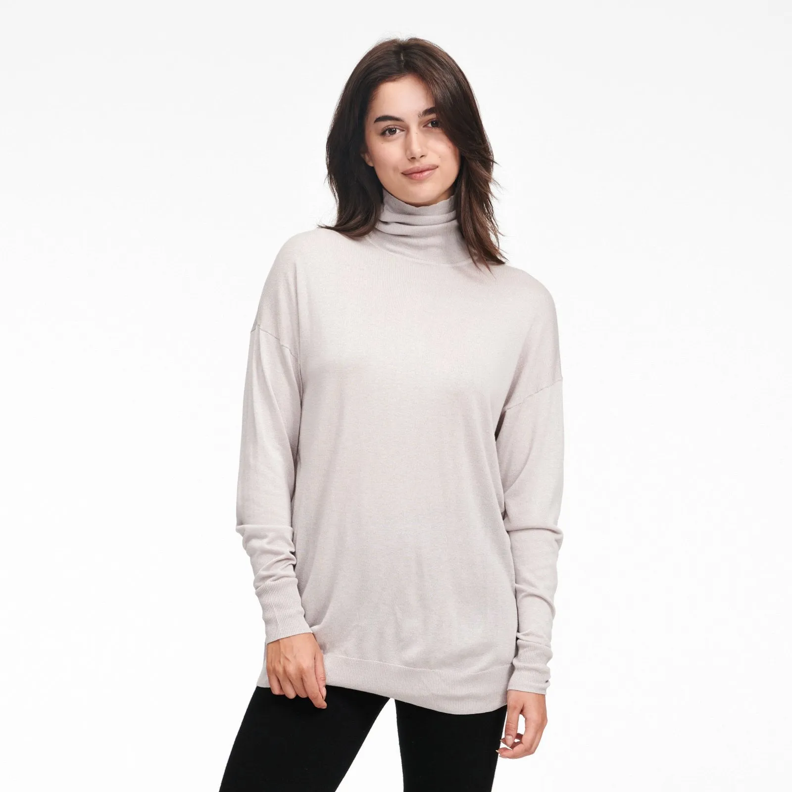 Lightweight Turtleneck Tunic