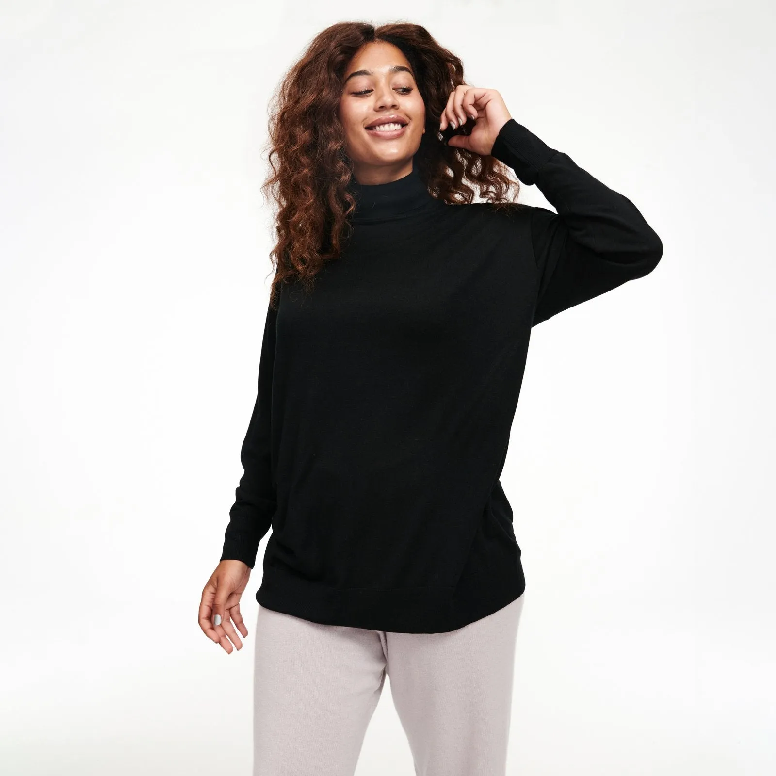 Lightweight Turtleneck Tunic