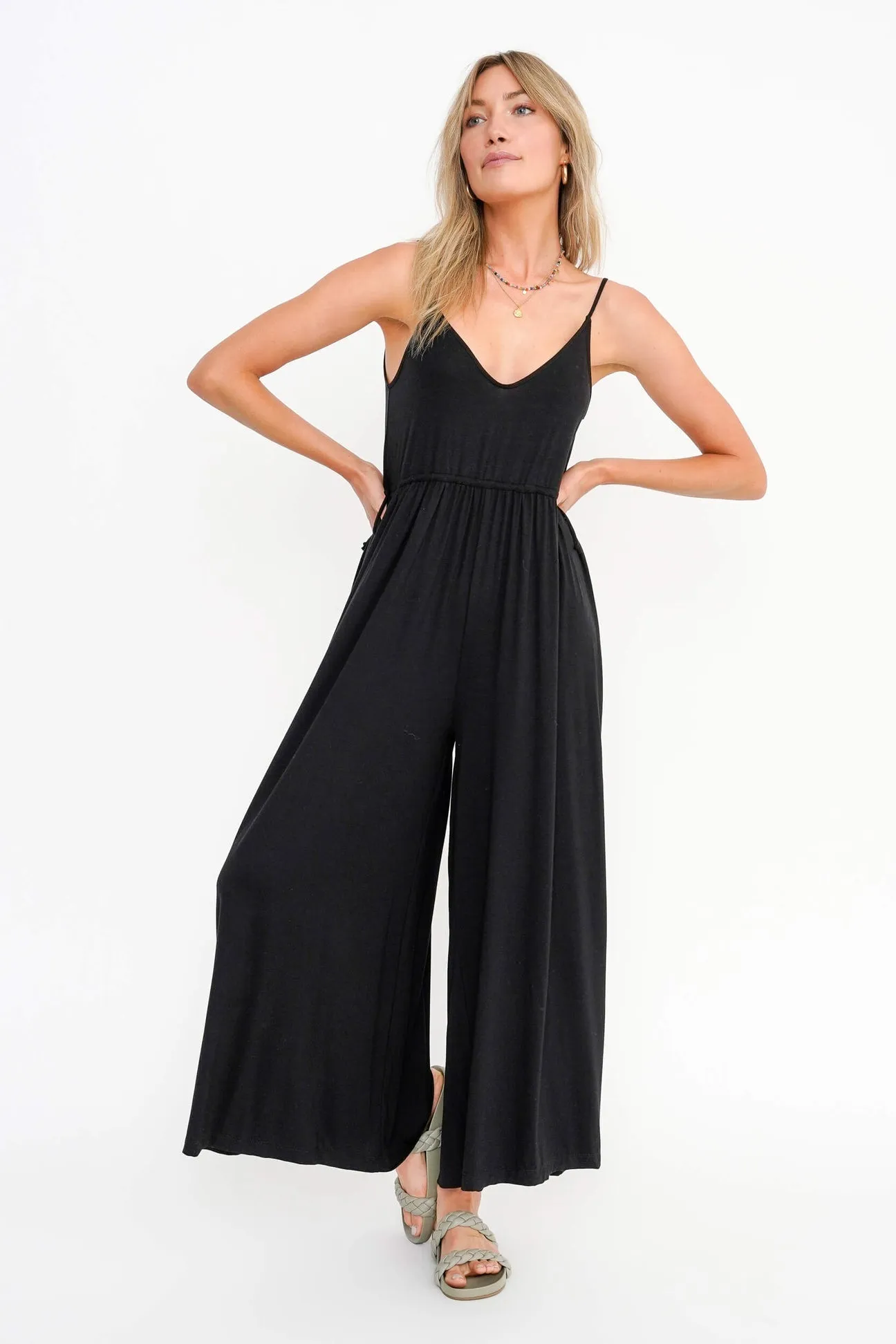 Lovin' You Wide Leg Jumpsuit