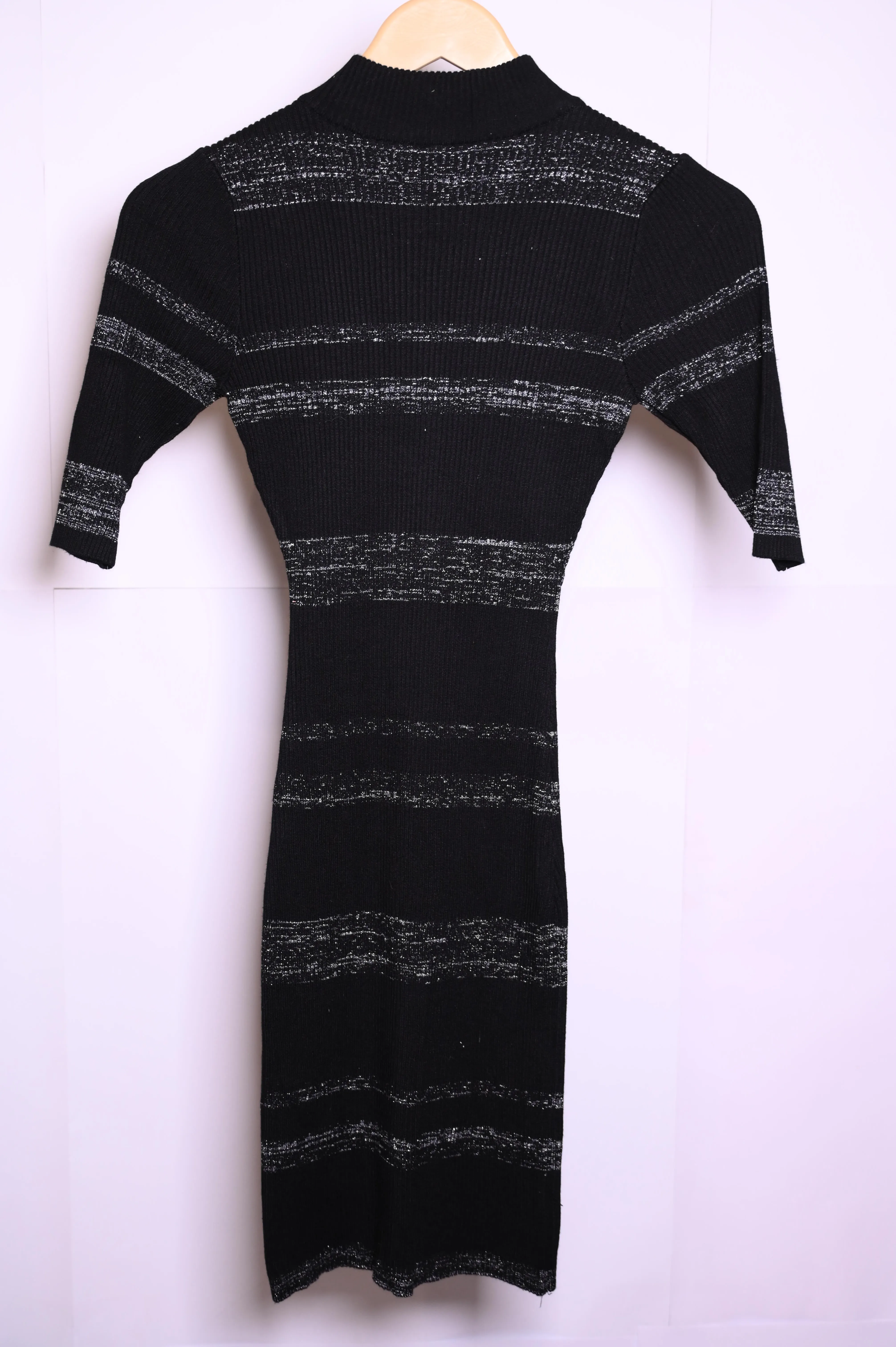 Lu NYC Black Bodycon Dress