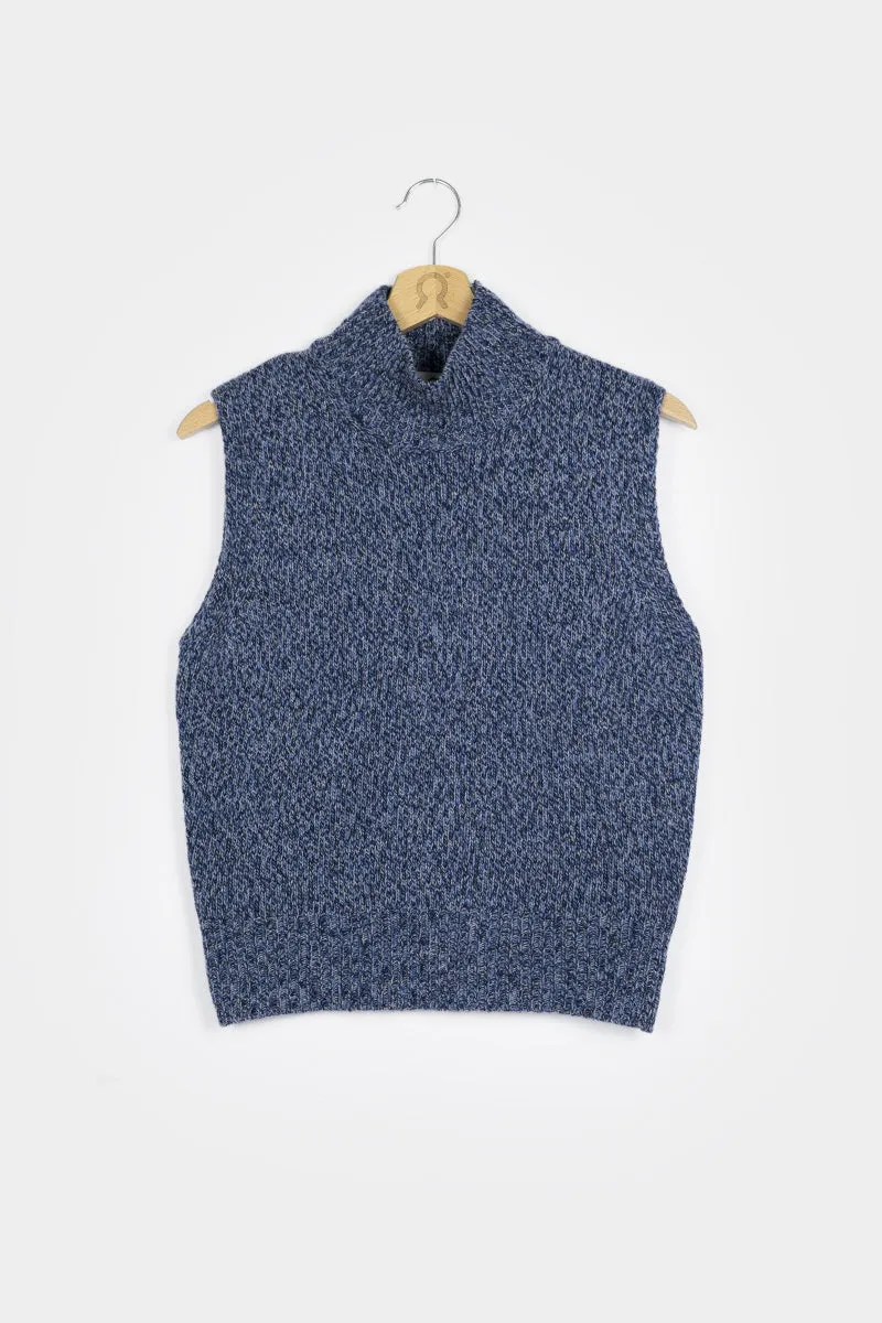 Matilde Recycled Cashmere Sleeveless Vest