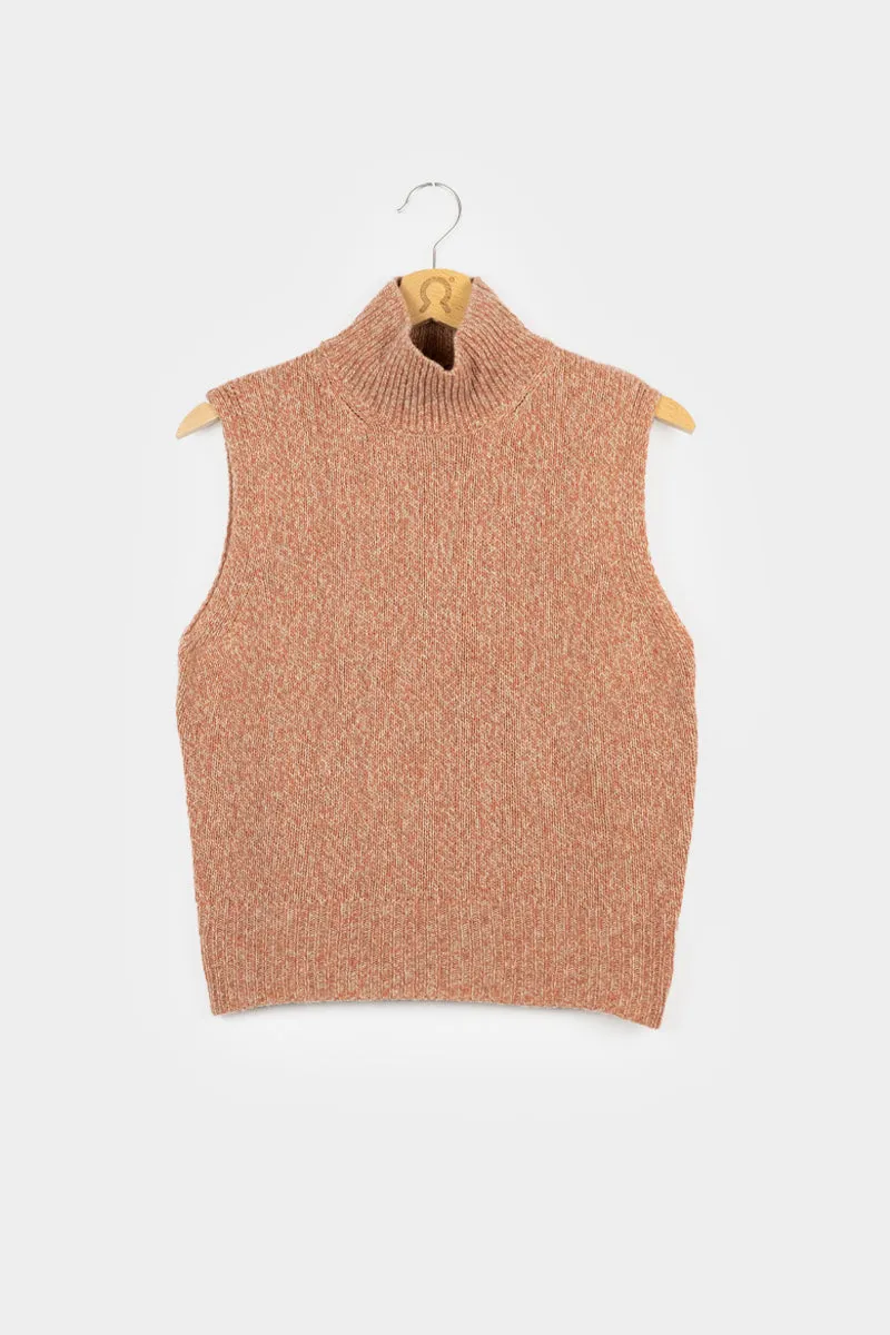 Matilde Recycled Cashmere Sleeveless Vest