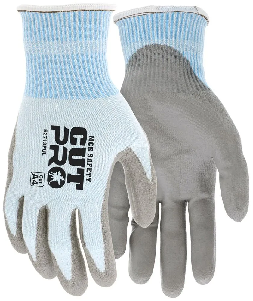 MCR Safety Cut Pro 13 Gauge HyperMax PU Coated Gloves