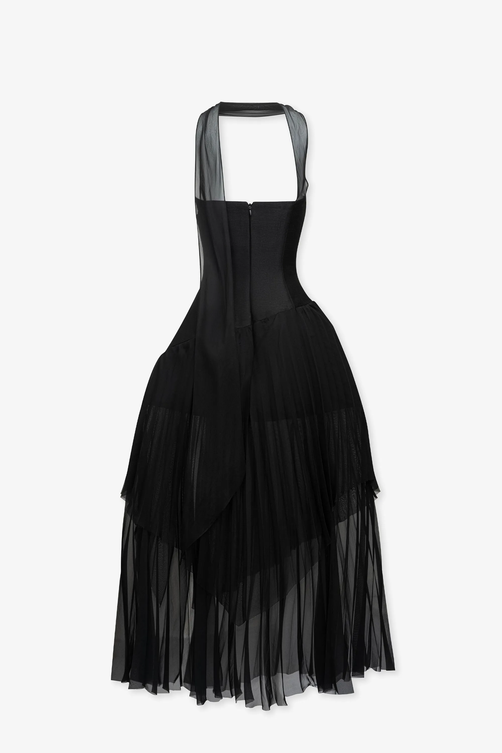 Melanie Pleated Maxi Dress