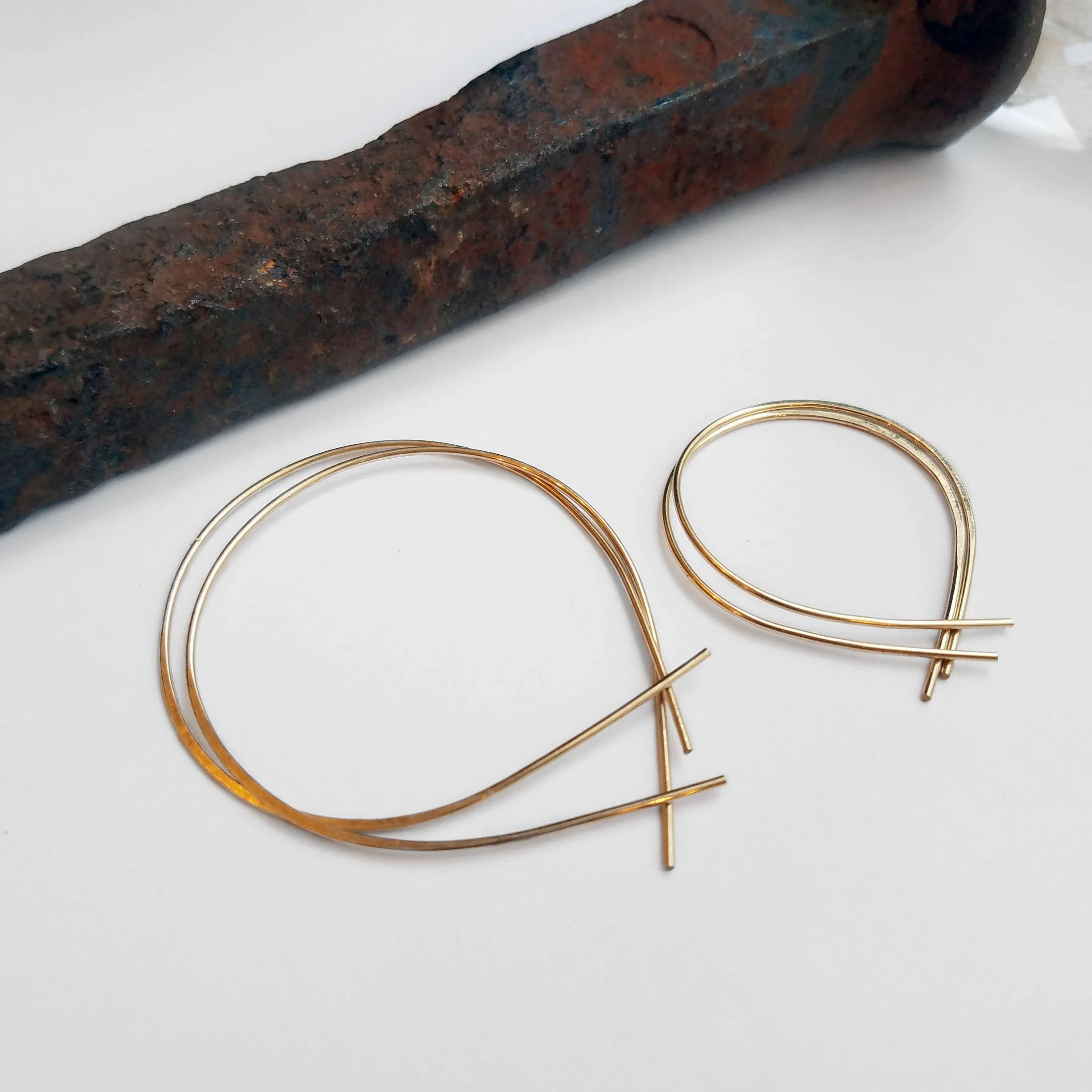 Mini Perfect Hoops in 14K Gold Fill