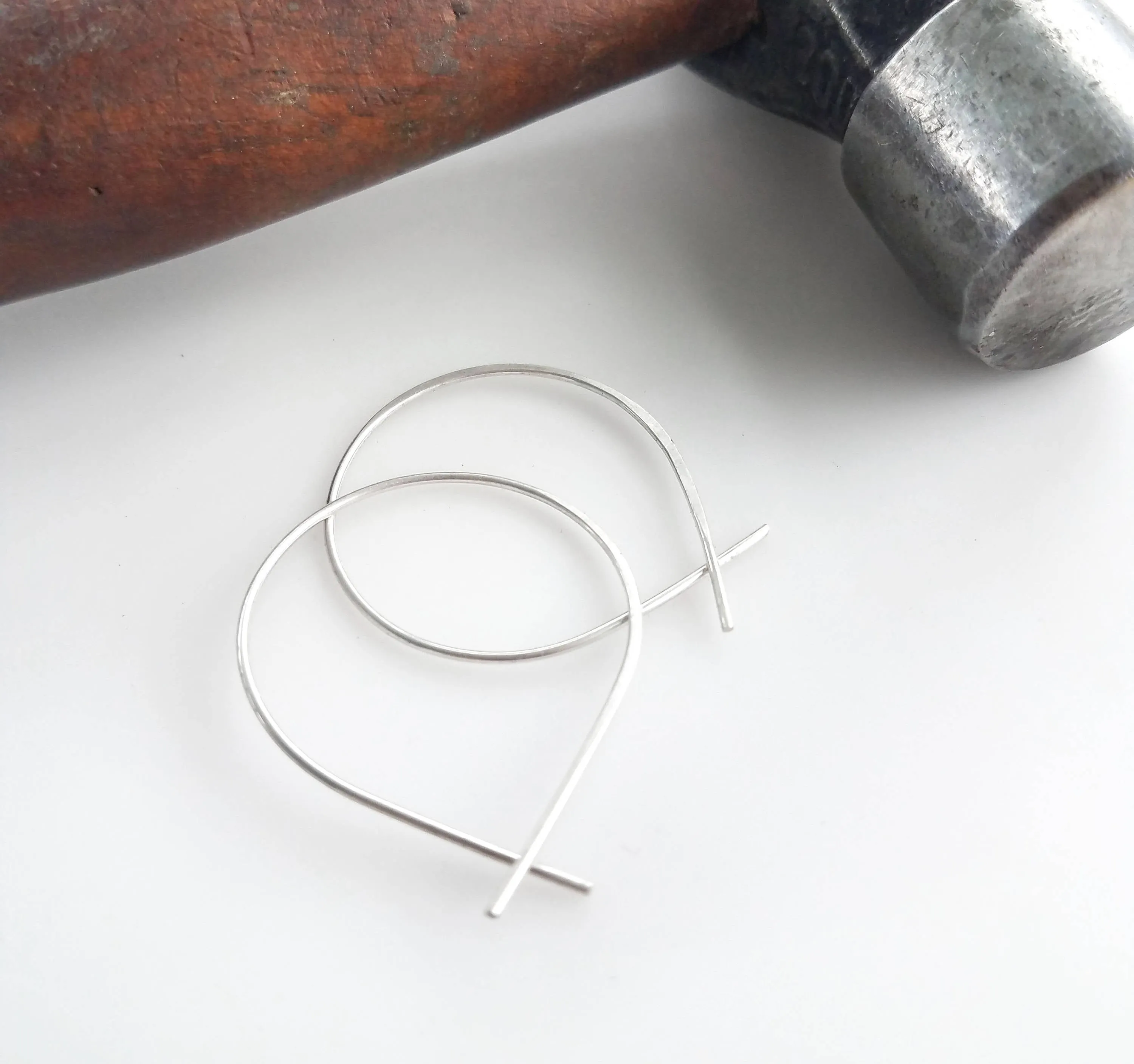 Mini Perfect Hoops in Sterling Silver