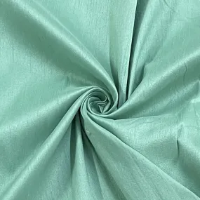 Mint Green Solid Dupian Silk Fabric