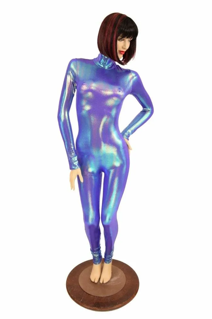 Moonstone Turtle Neck Catsuit