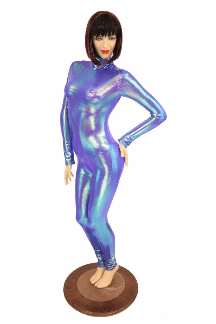 Moonstone Turtle Neck Catsuit