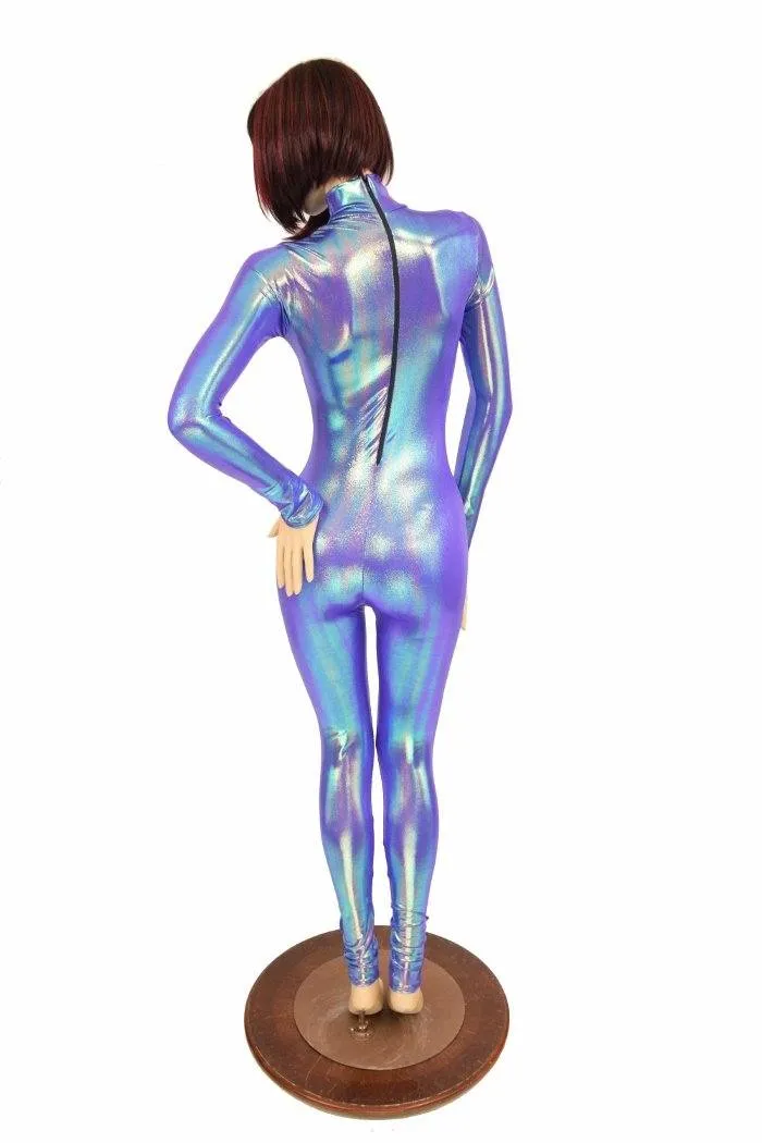 Moonstone Turtle Neck Catsuit